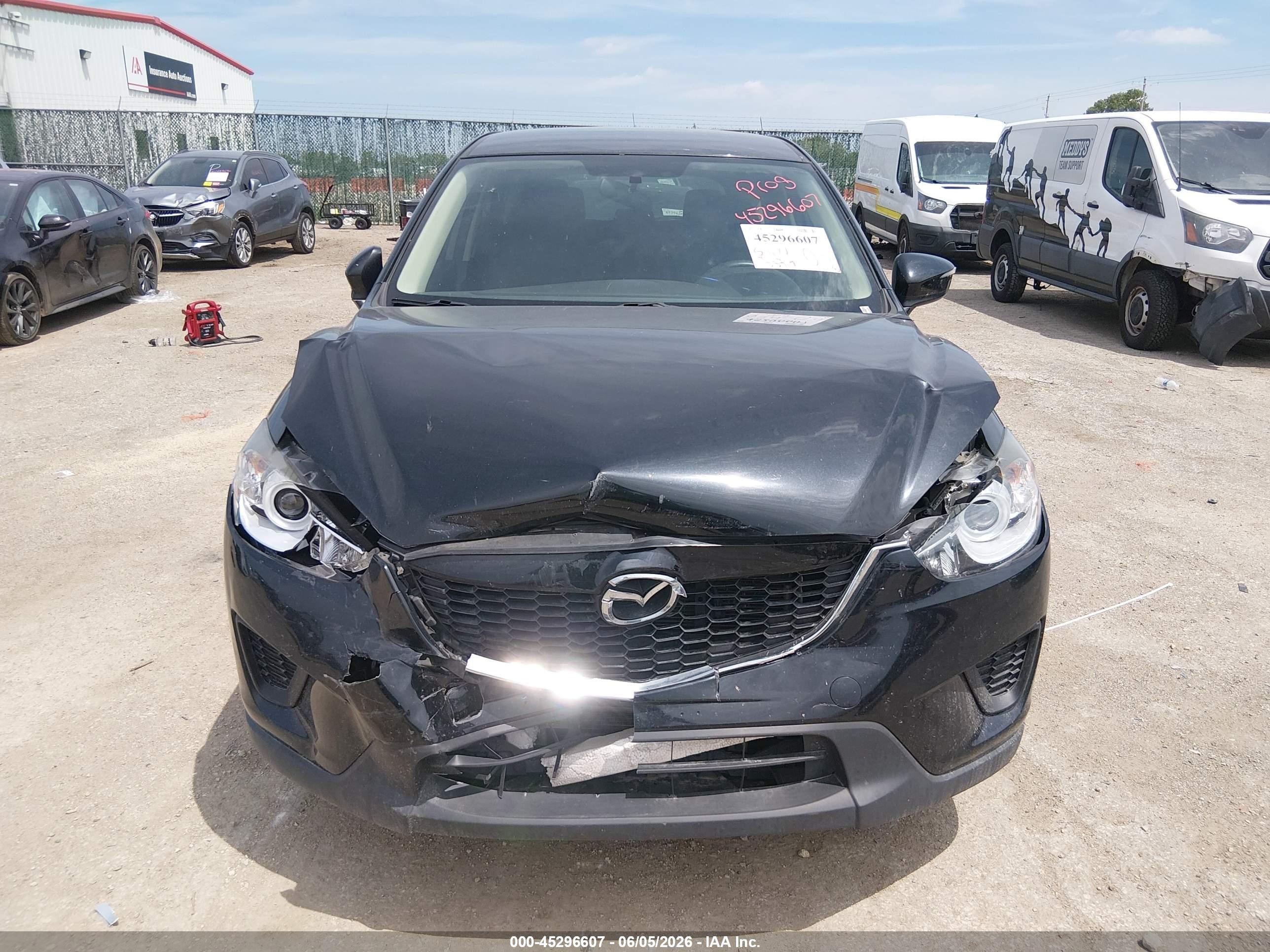2015 Mazda Cx-5 Sport Black vin: JM3KE2BEXF0517241