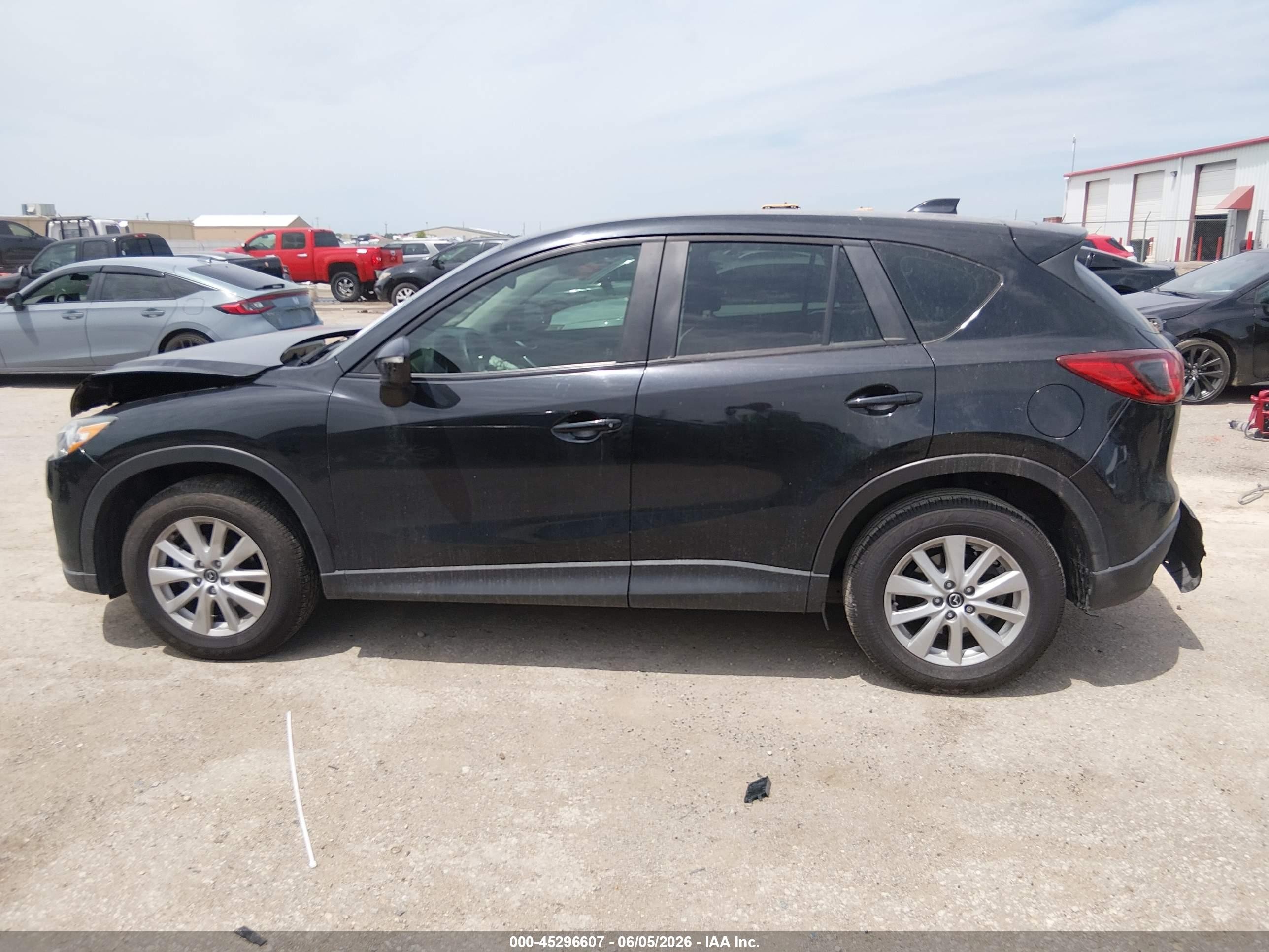2015 Mazda Cx-5 Sport Black vin: JM3KE2BEXF0517241