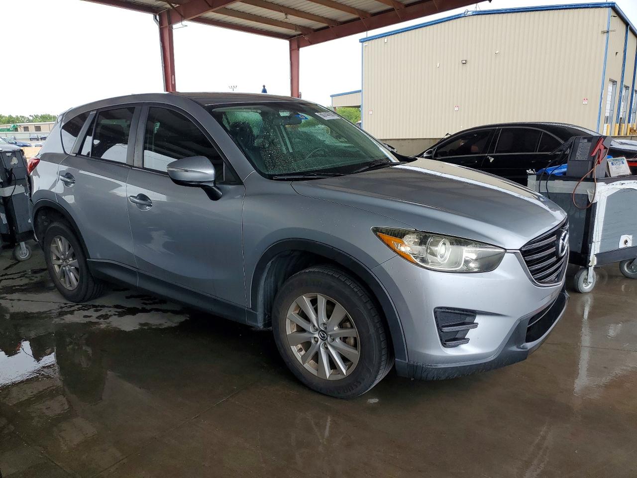 2016 Mazda Cx-5 Sport Silver vin: JM3KE2BY1G0682039