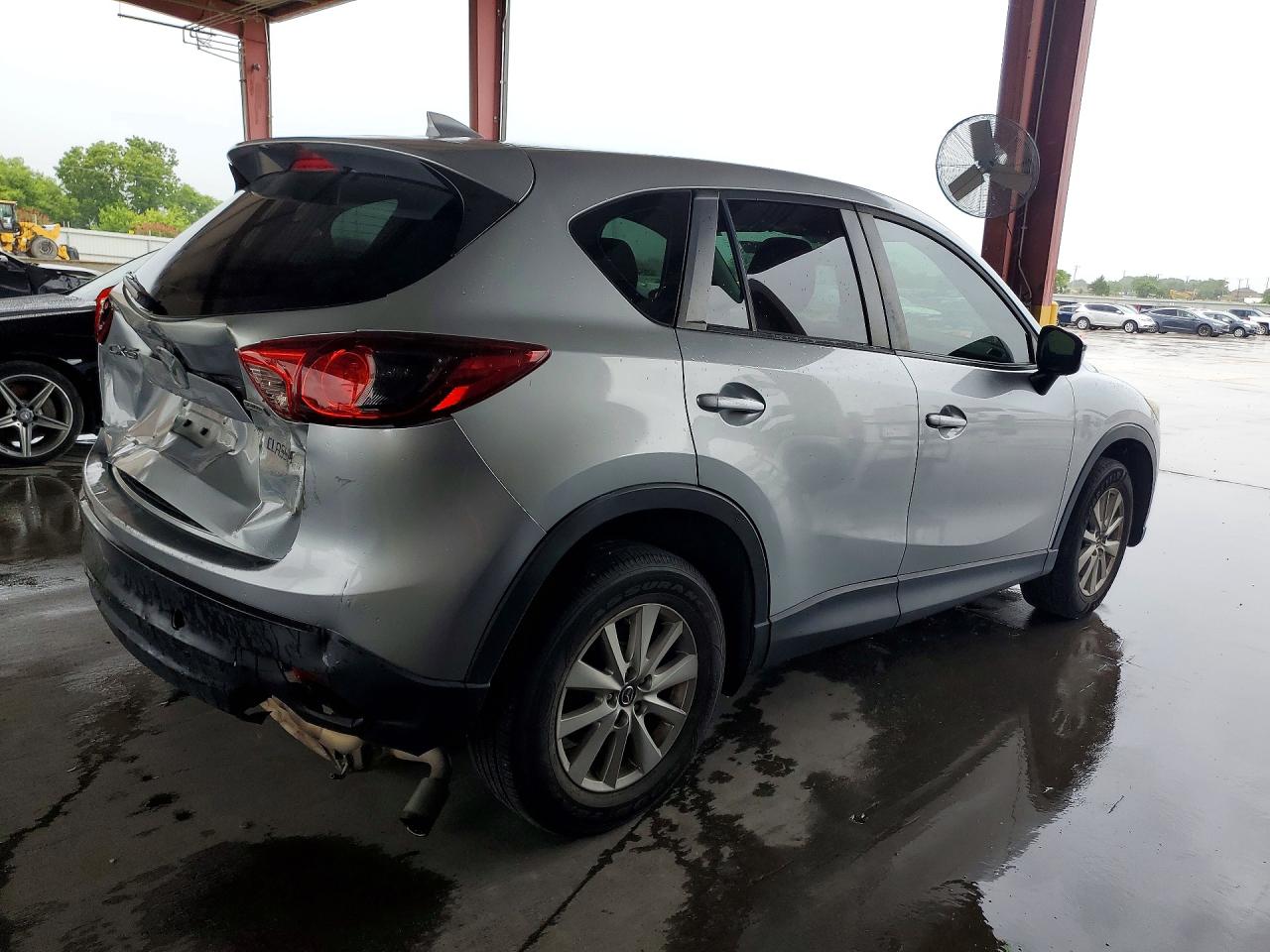 2016 Mazda Cx-5 Sport Silver vin: JM3KE2BY1G0682039