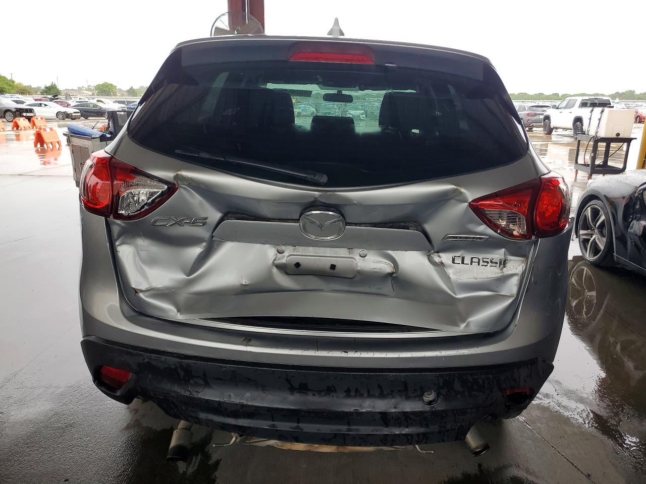 2016 Mazda Cx-5 Sport Silver vin: JM3KE2BY1G0682039