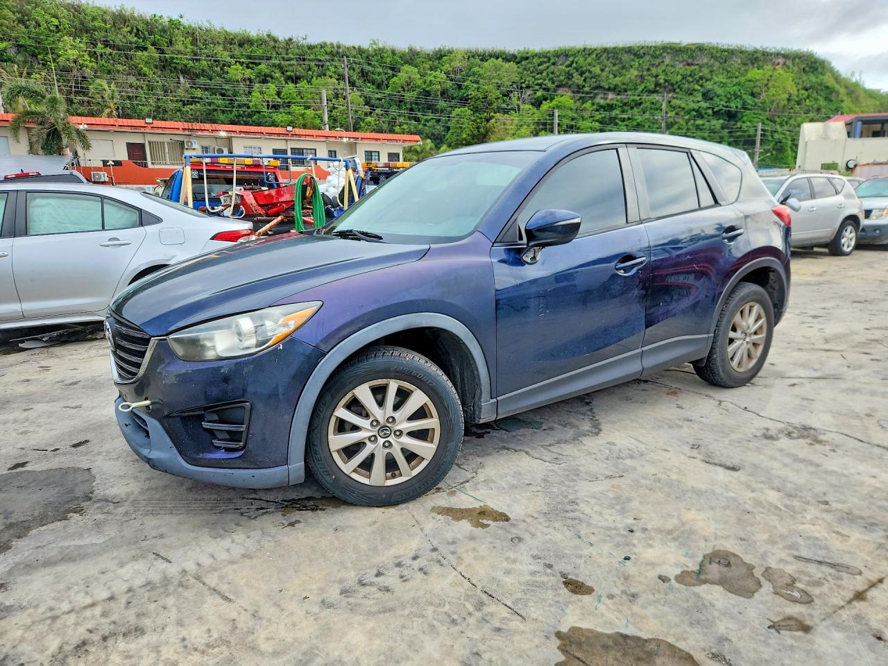 2016 Mazda Cx-5 Sport Blue vin: JM3KE2BY3G0841448