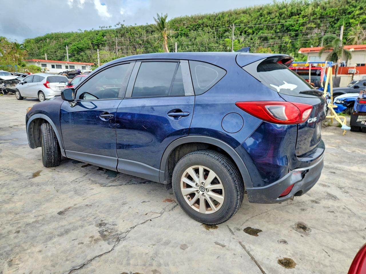 2016 Mazda Cx-5 Sport Blue vin: JM3KE2BY3G0841448