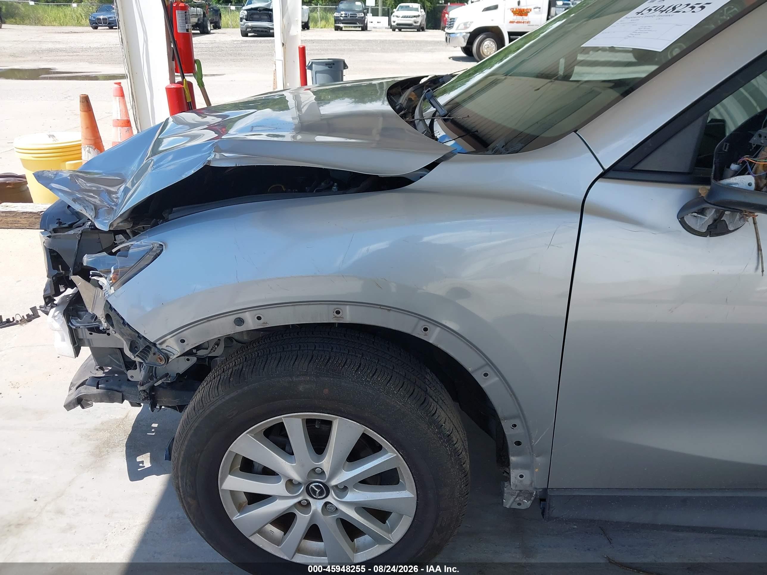 2013 Mazda Cx-5 Touring Silver vin: JM3KE2CE0D0109133