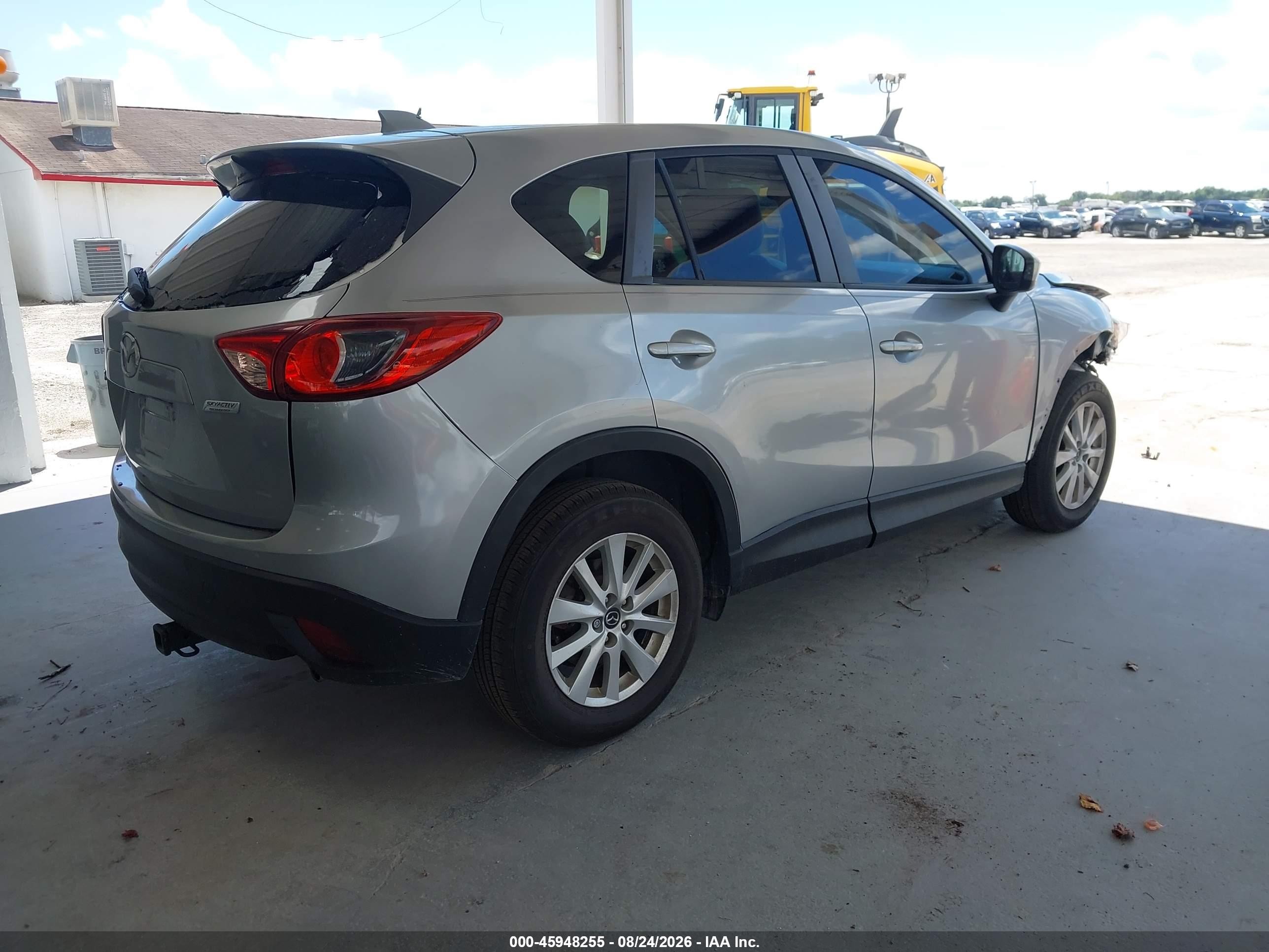 2013 Mazda Cx-5 Touring Silver vin: JM3KE2CE0D0109133