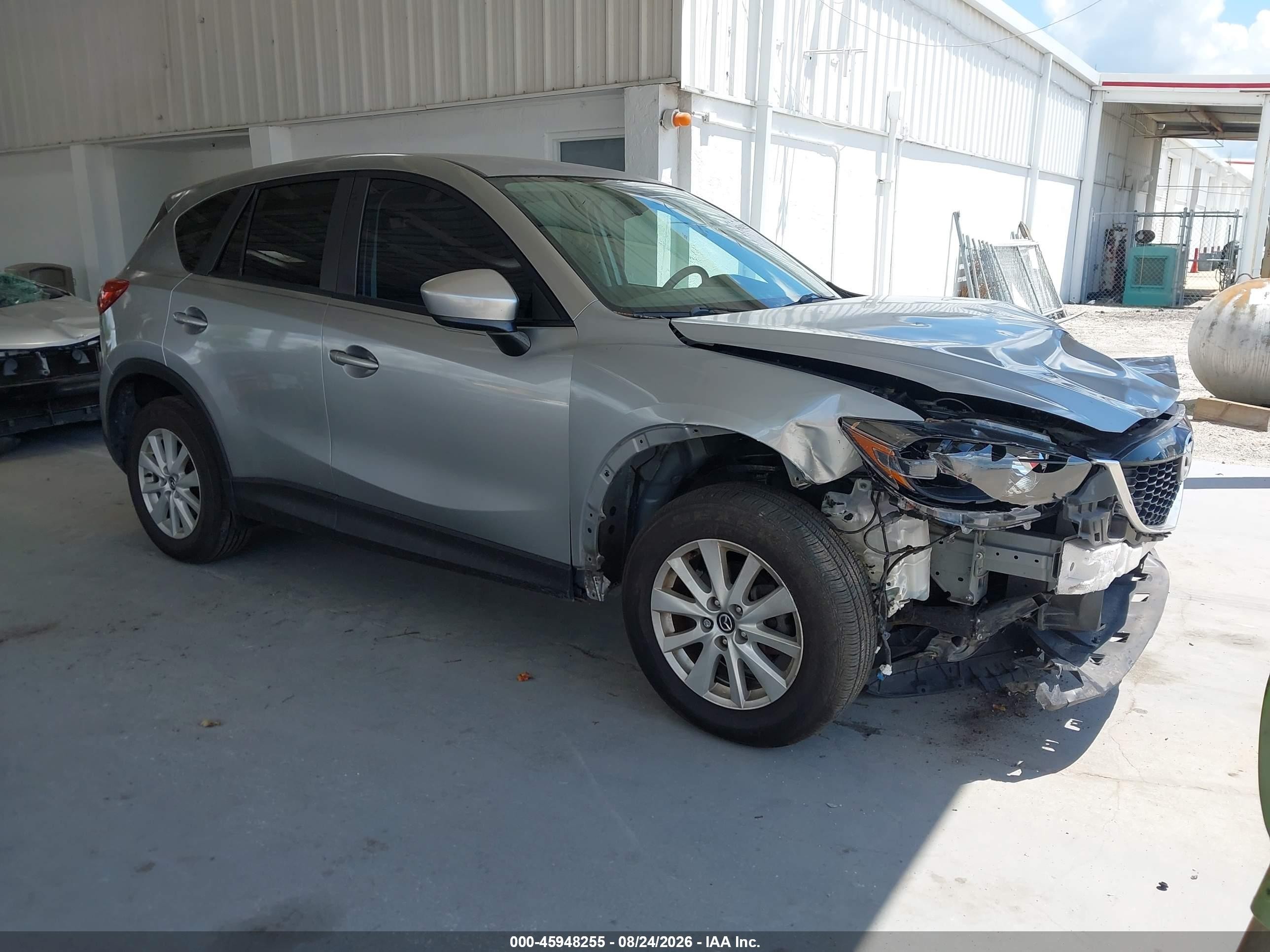 2013 Mazda Cx-5 Touring Silver vin: JM3KE2CE0D0109133