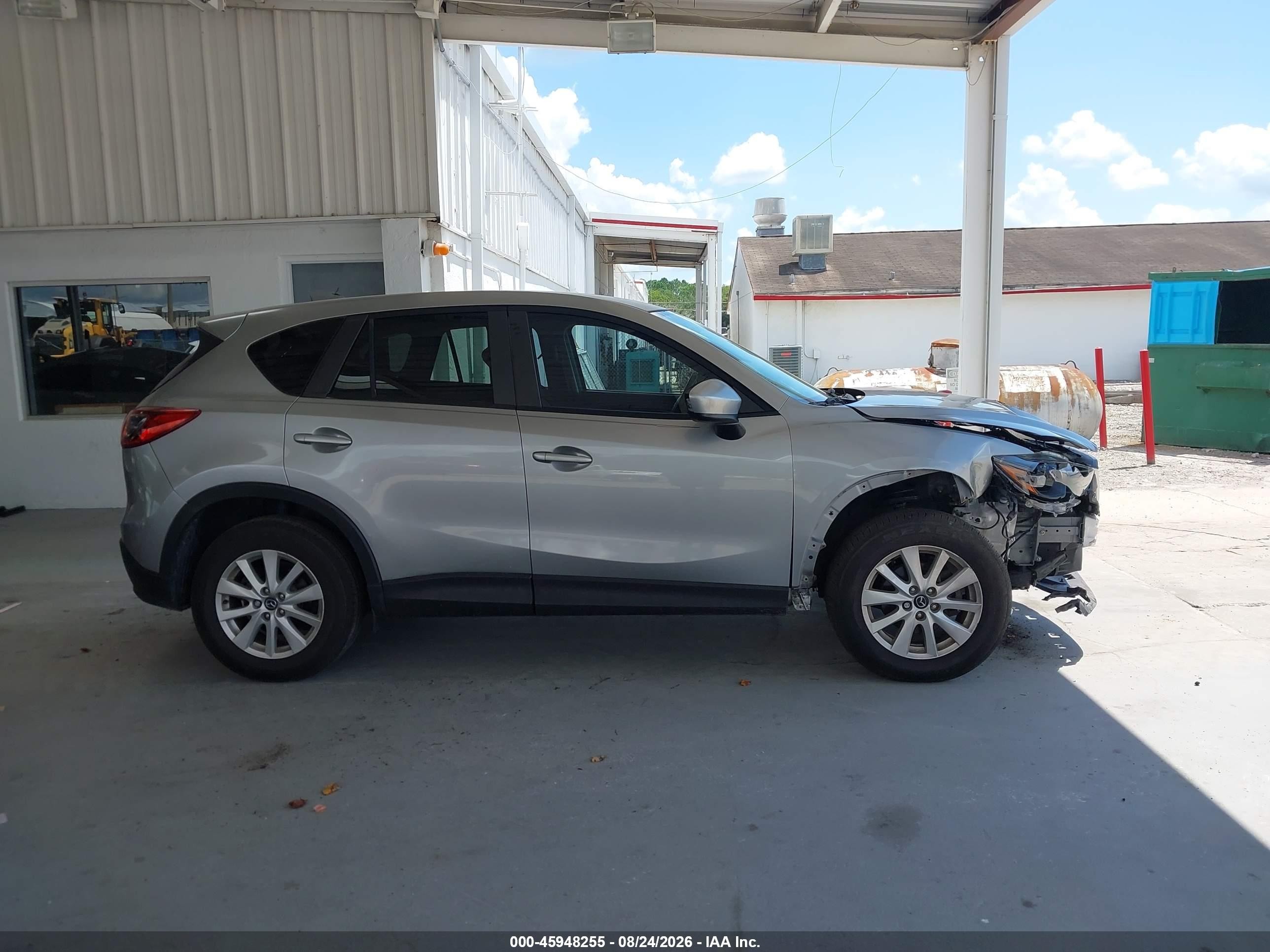 2013 Mazda Cx-5 Touring Silver vin: JM3KE2CE0D0109133