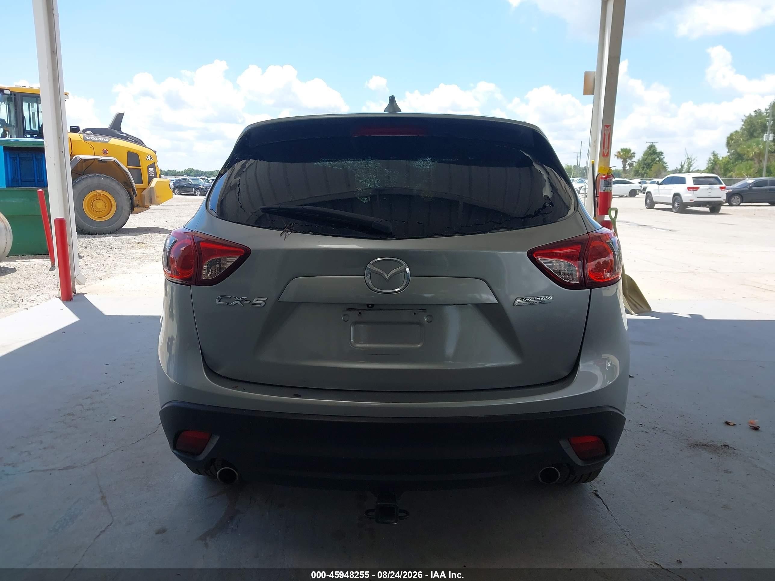 2013 Mazda Cx-5 Touring Silver vin: JM3KE2CE0D0109133