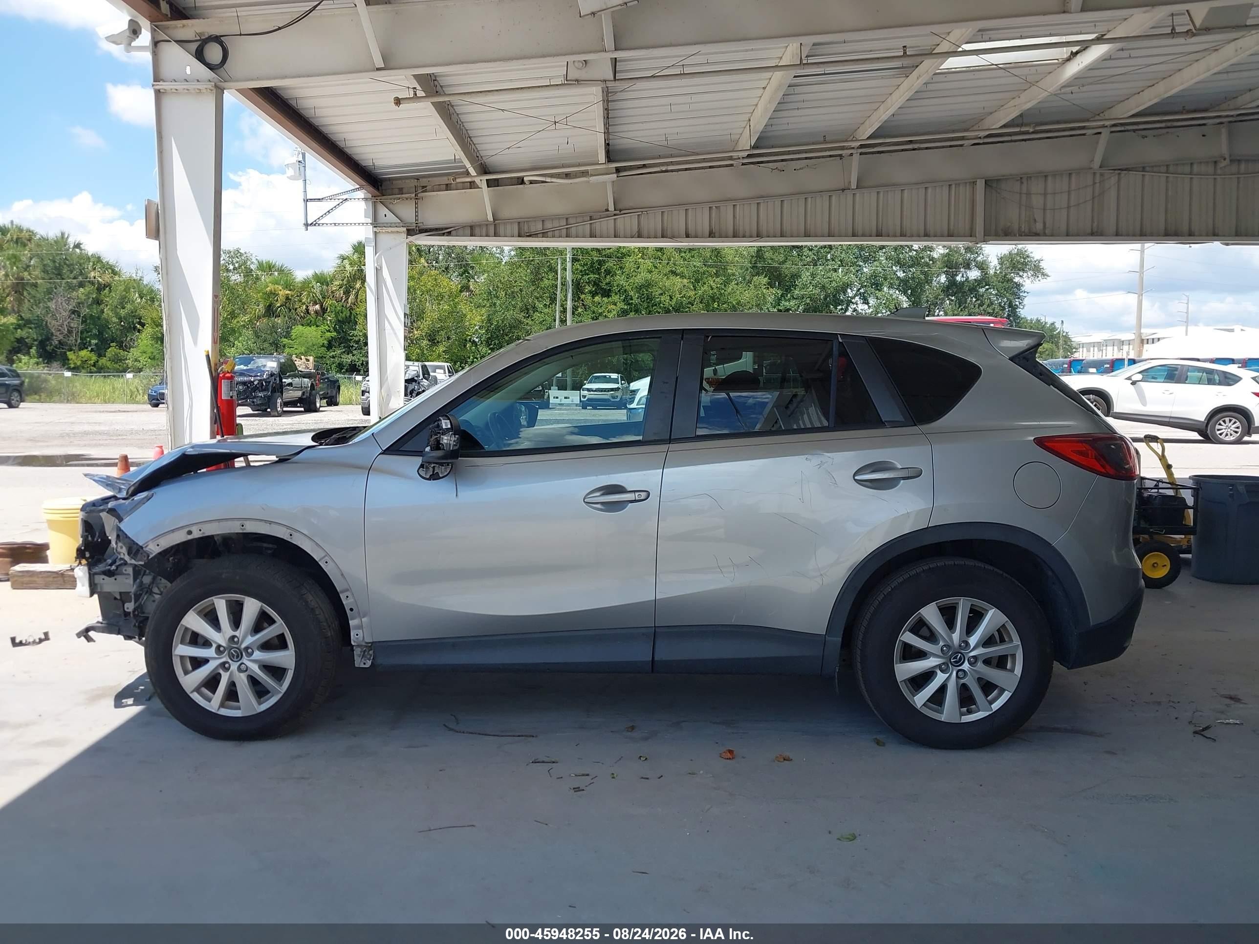 2013 Mazda Cx-5 Touring Silver vin: JM3KE2CE0D0109133