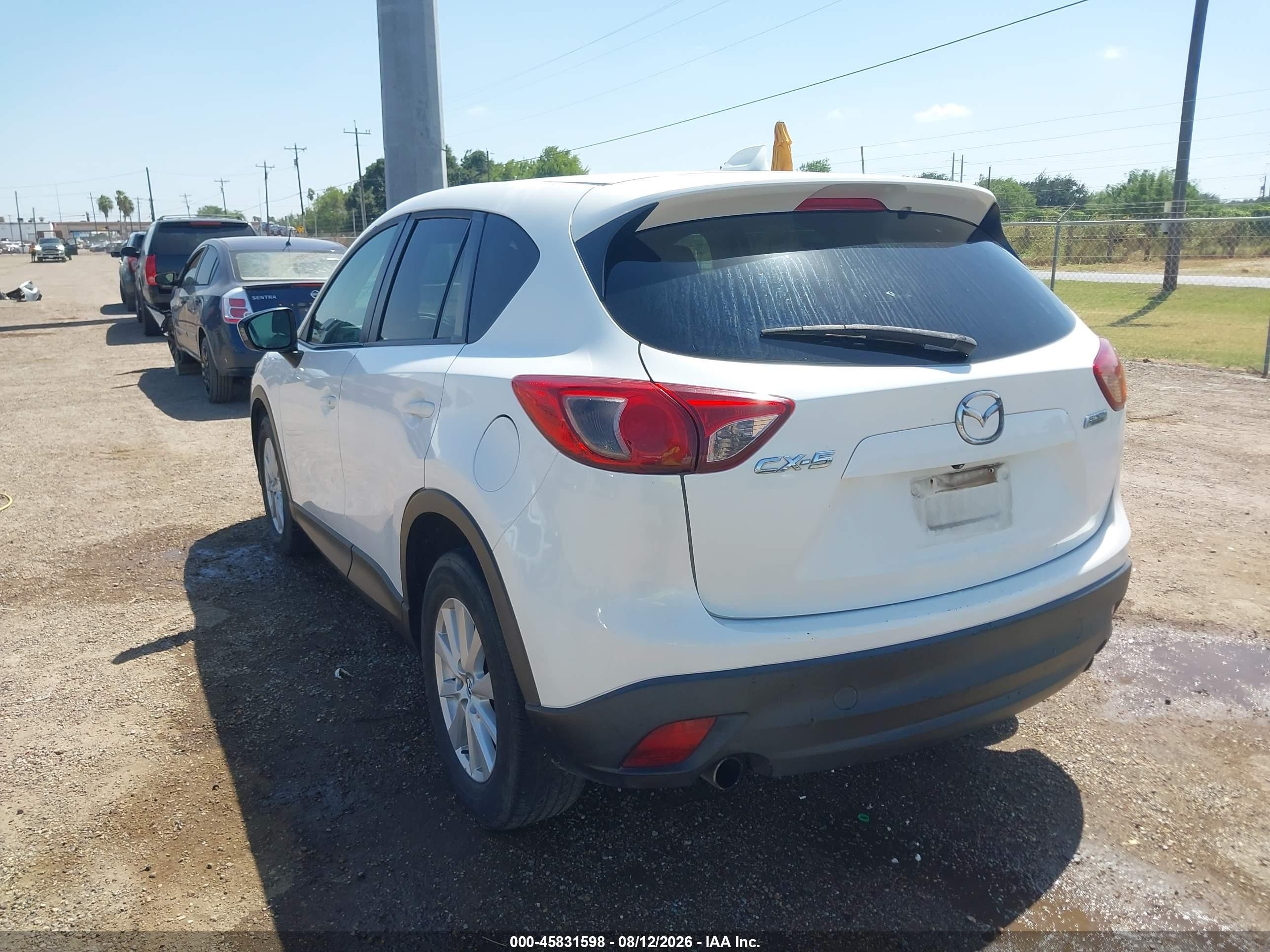 2013 Mazda Cx-5 Touring Белый vin: JM3KE2CE0D0125820