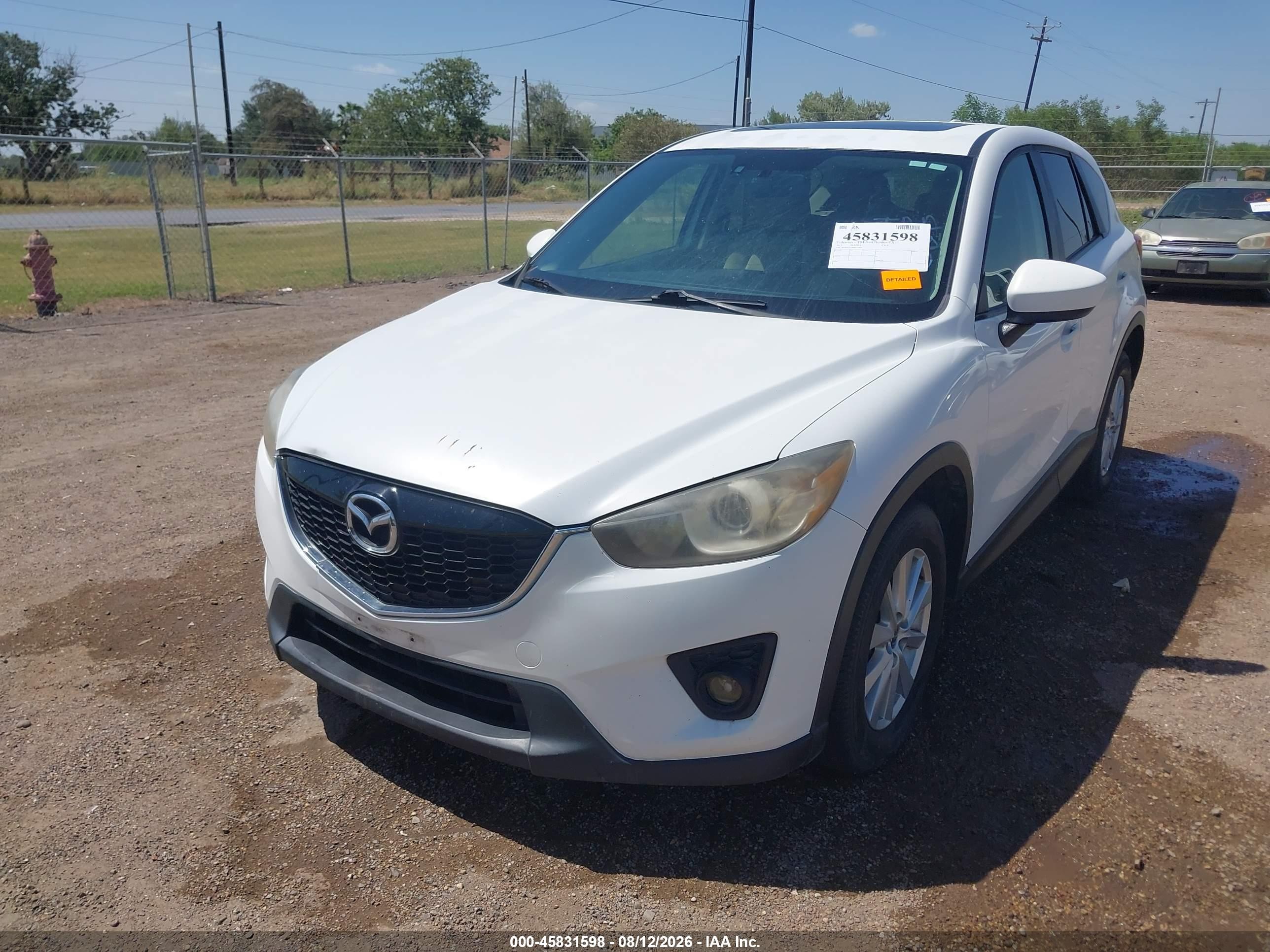 2013 Mazda Cx-5 Touring Белый vin: JM3KE2CE0D0125820