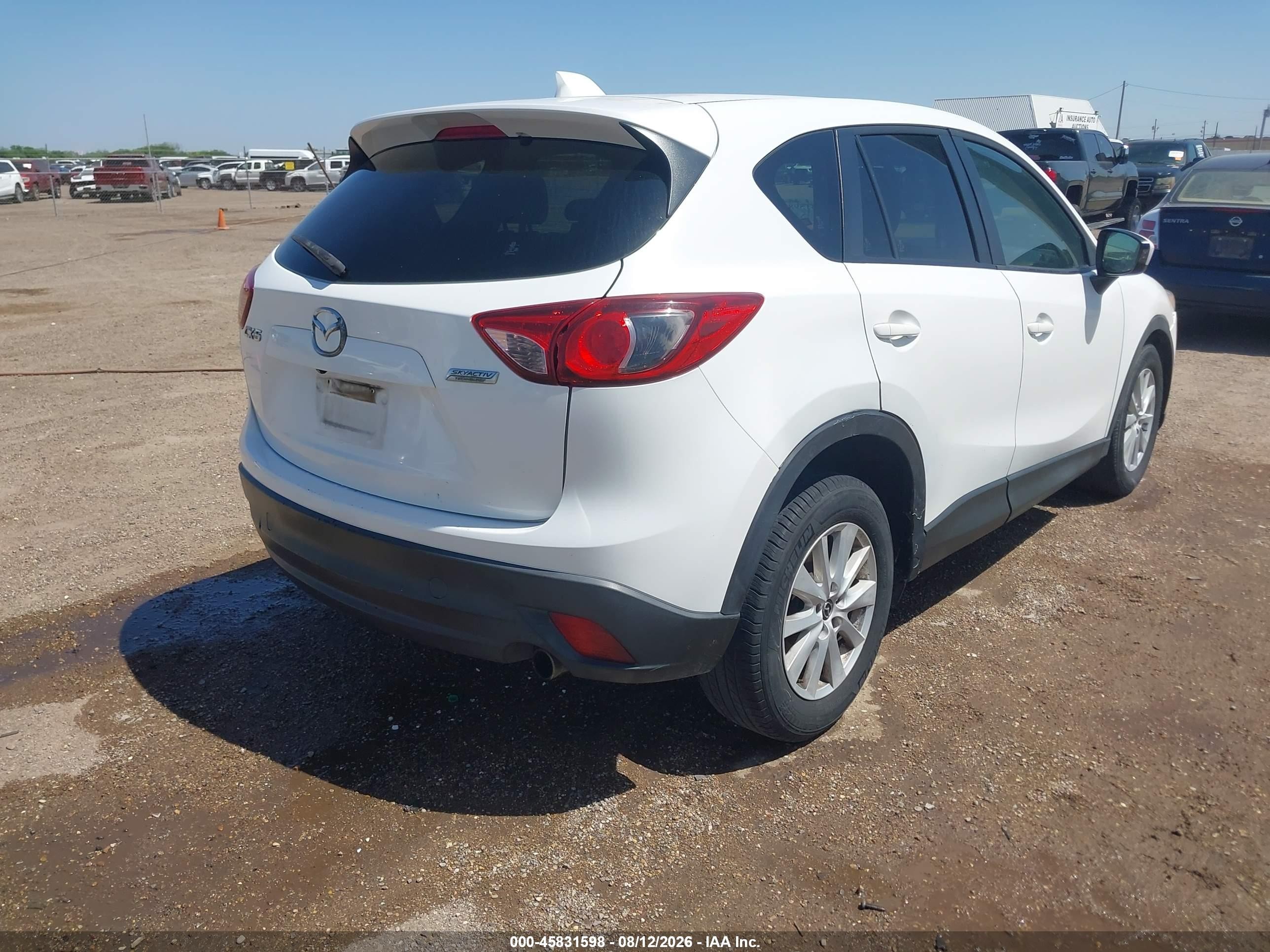 2013 Mazda Cx-5 Touring Белый vin: JM3KE2CE0D0125820