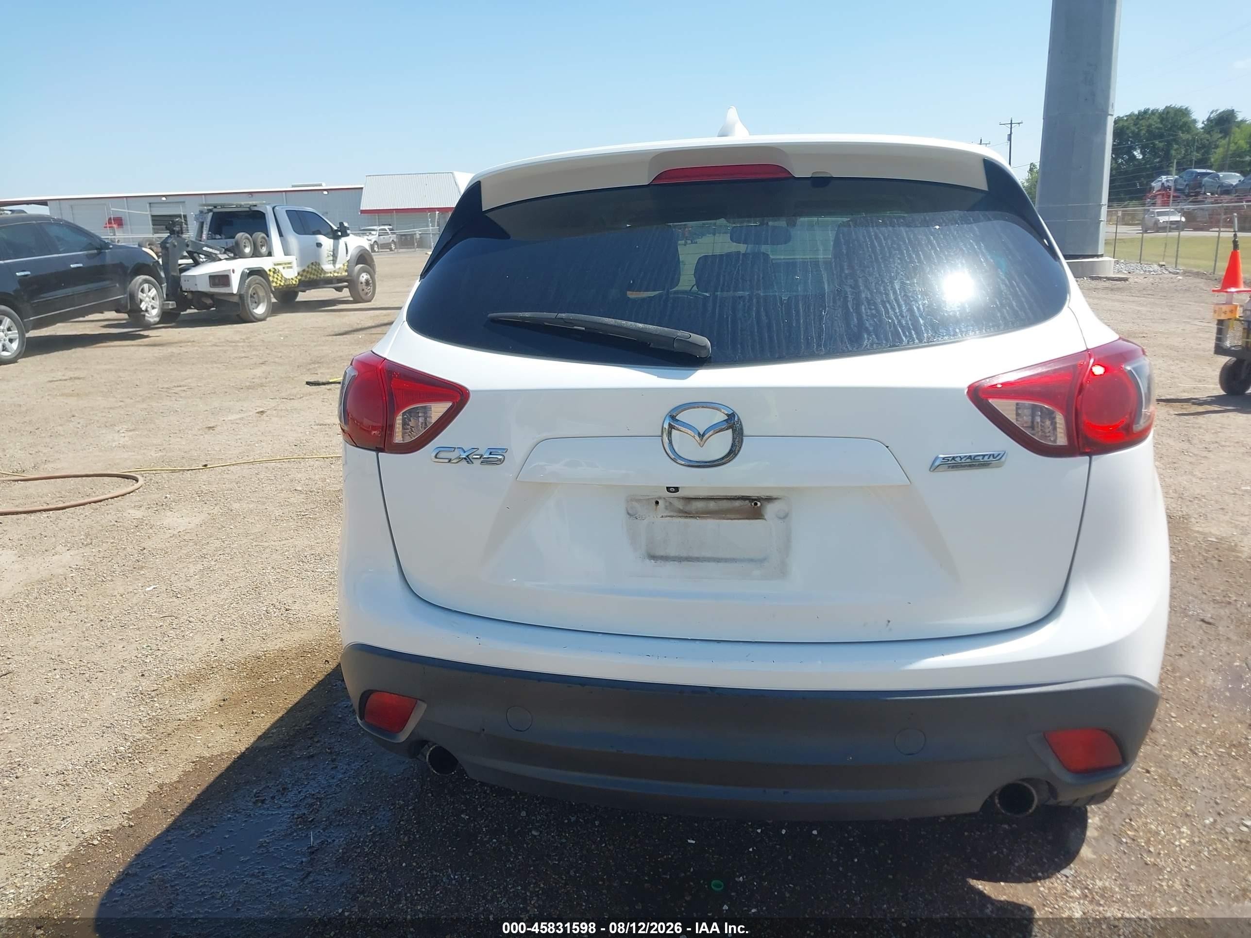 2013 Mazda Cx-5 Touring Белый vin: JM3KE2CE0D0125820