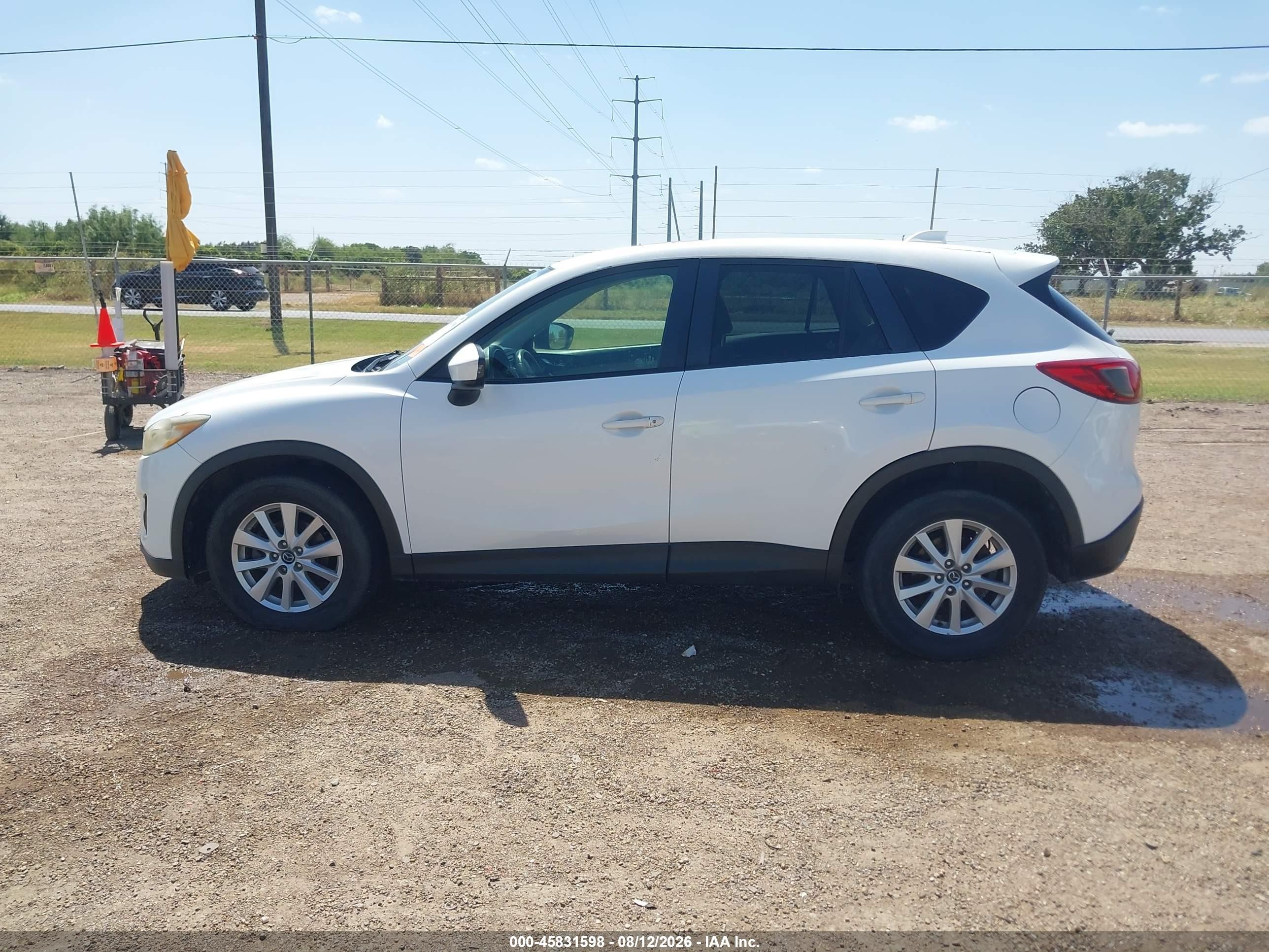 2013 Mazda Cx-5 Touring Белый vin: JM3KE2CE0D0125820