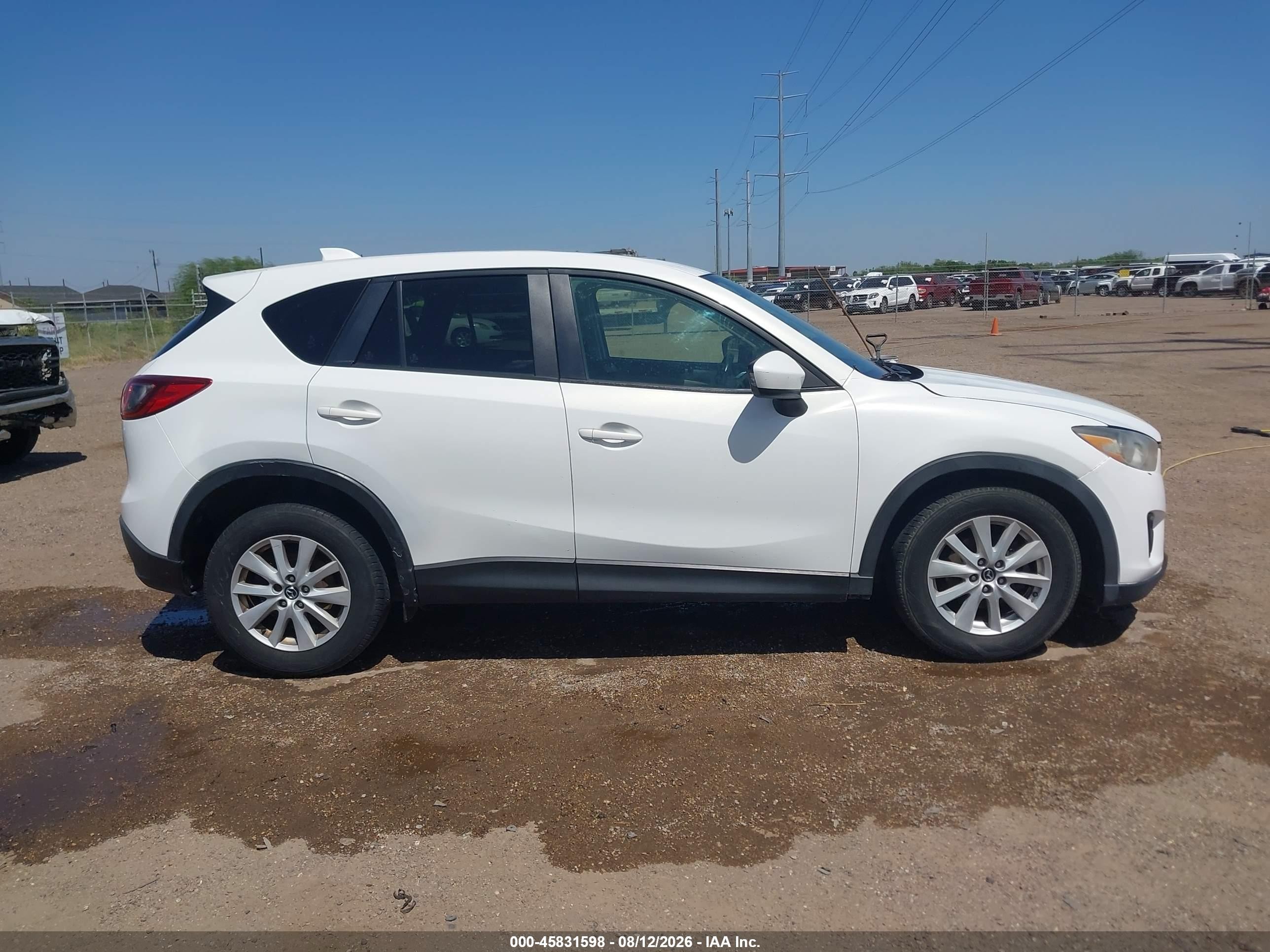 2013 Mazda Cx-5 Touring Белый vin: JM3KE2CE0D0125820