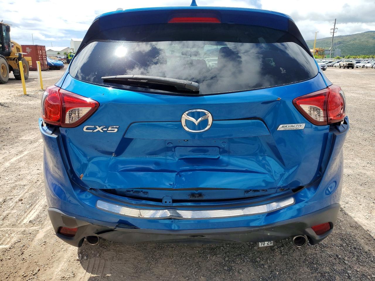 2013 Mazda Cx-5 Touring Синий vin: JM3KE2CE1D0141153