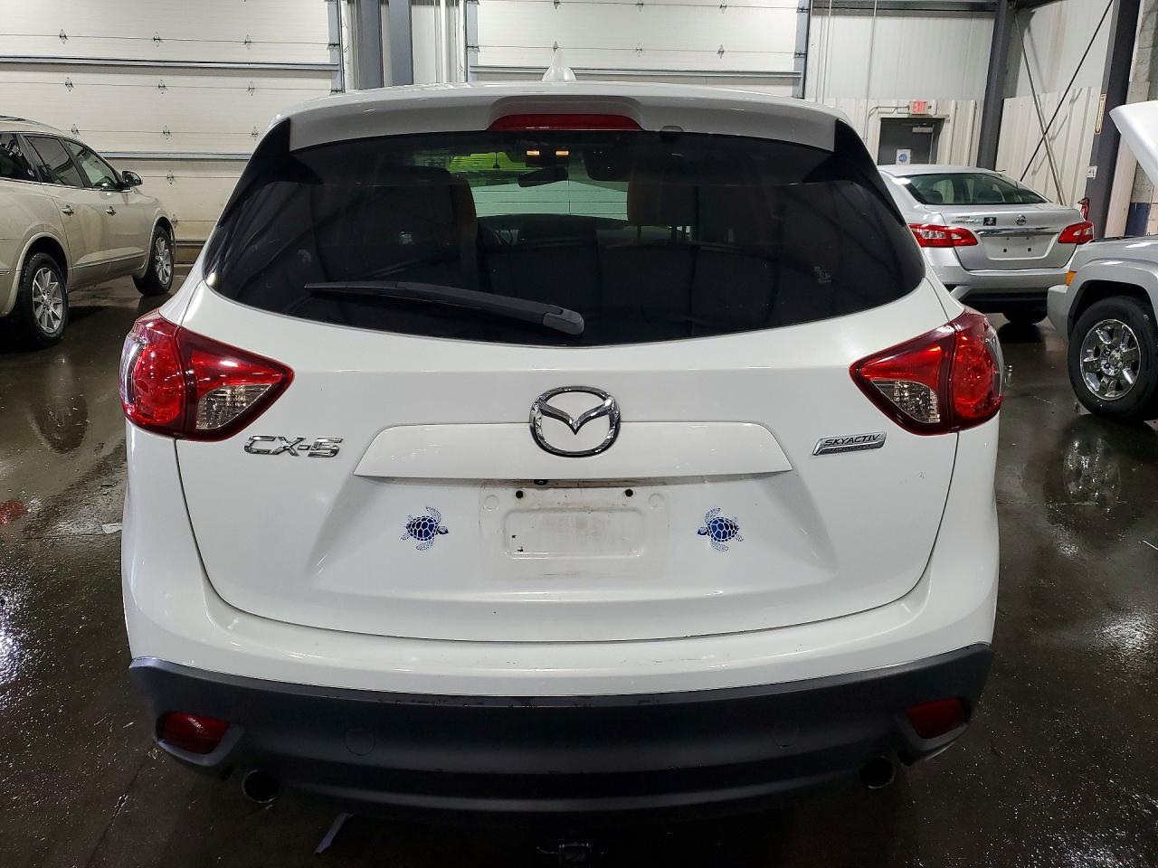 2013 Mazda Cx-5 Touring White vin: JM3KE2CE1D0152220