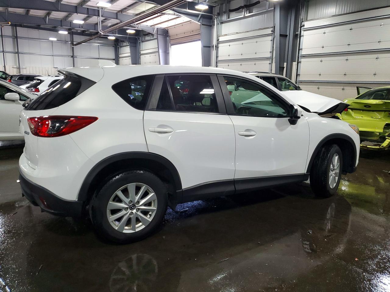 2013 Mazda Cx-5 Touring White vin: JM3KE2CE1D0152220