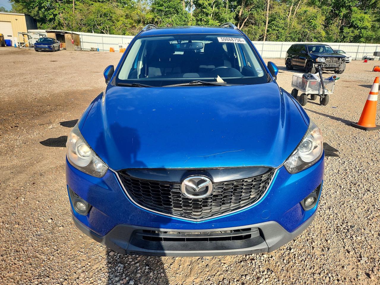 2013 Mazda Cx-5 Touring Blue vin: JM3KE2CE2D0118643
