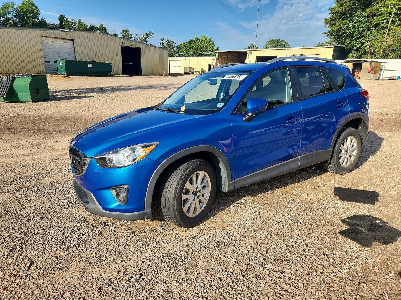 2013 Mazda Cx-5 Touring Blue vin: JM3KE2CE2D0118643