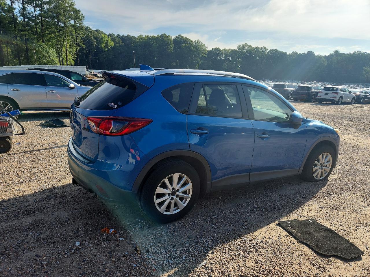 2013 Mazda Cx-5 Touring Blue vin: JM3KE2CE2D0118643