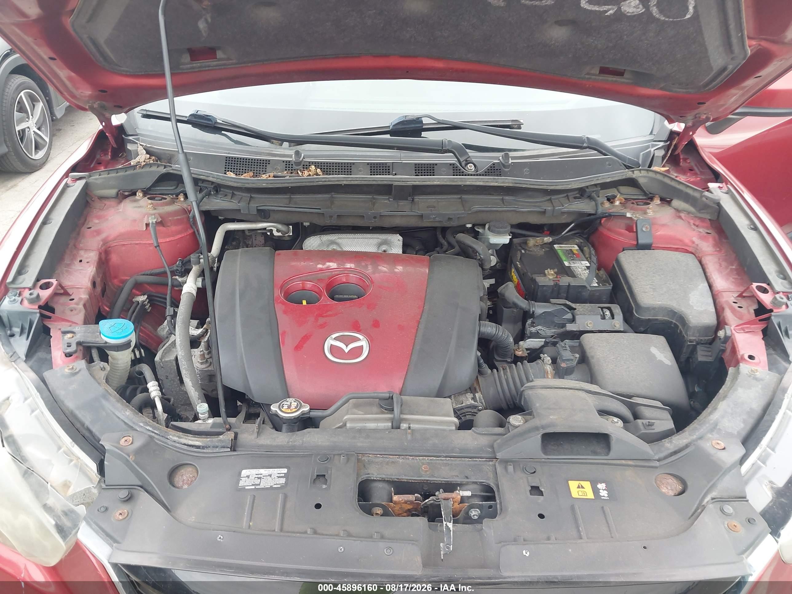 2013 Mazda Cx-5 Touring Red vin: JM3KE2CE2D0123857