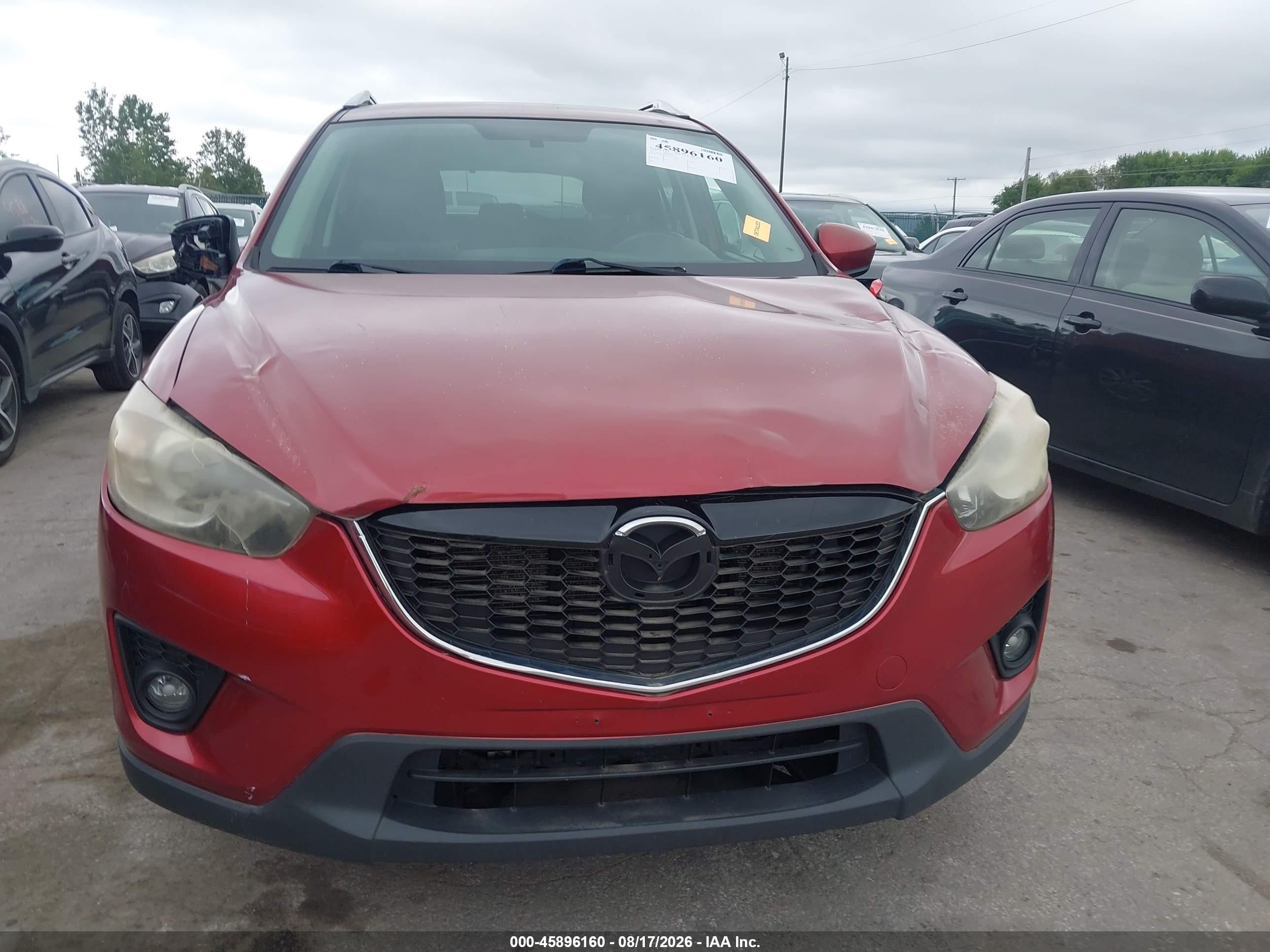 2013 Mazda Cx-5 Touring Red vin: JM3KE2CE2D0123857