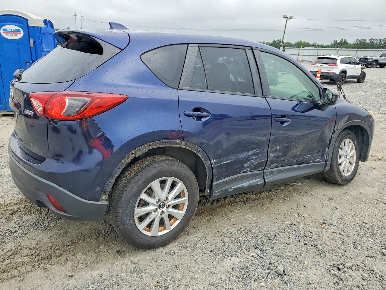 2013 Mazda Cx-5 Touring Blue vin: JM3KE2CE2D0125365