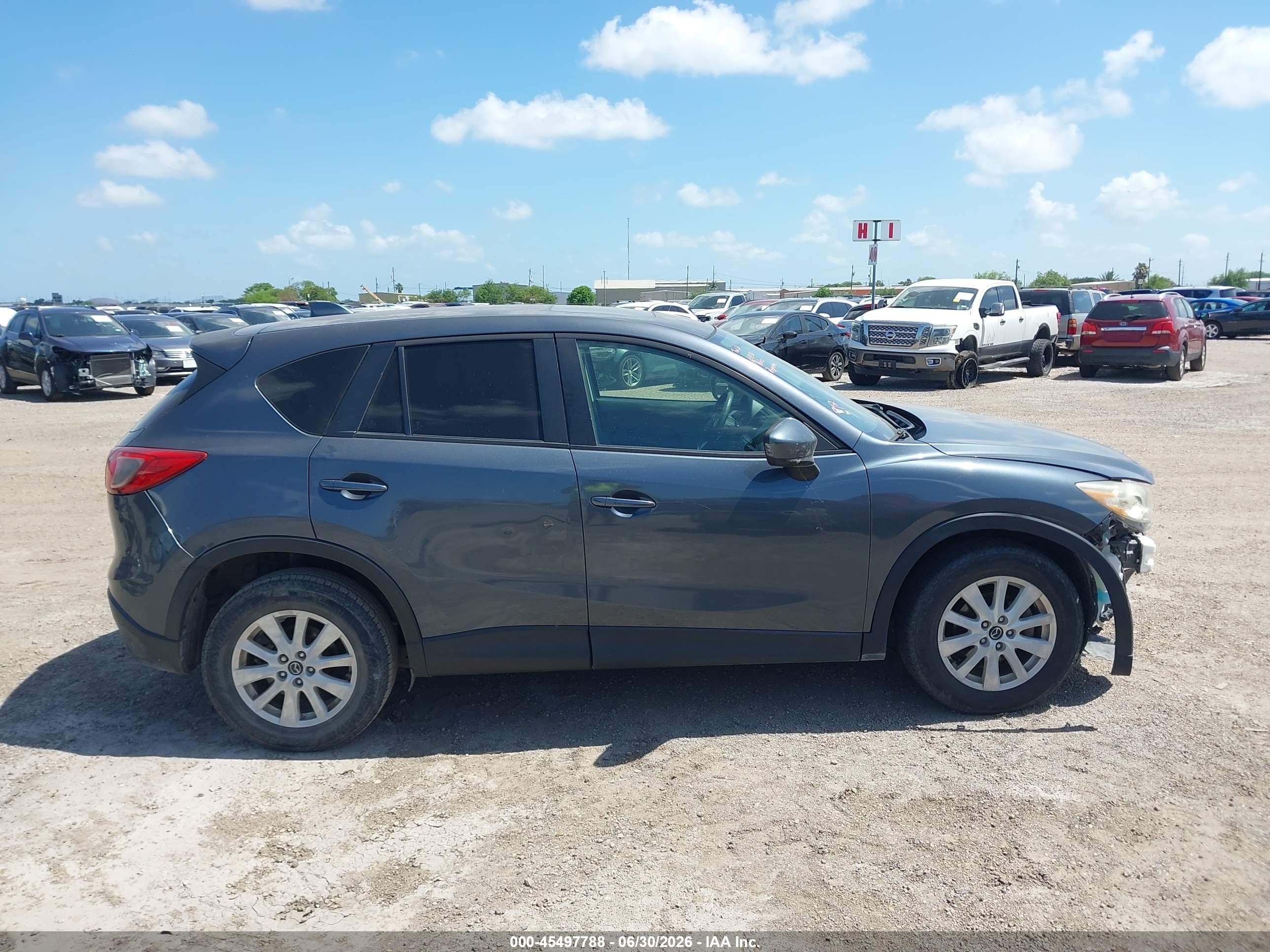 2013 Mazda Cx-5 Touring Gray vin: JM3KE2CE2D0130646