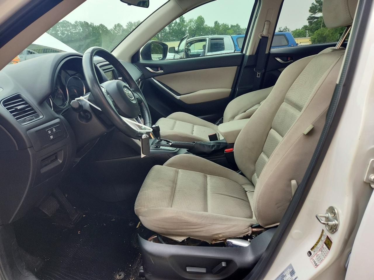 2013 Mazda Cx-5 Touring White vin: JM3KE2CE2D0133613