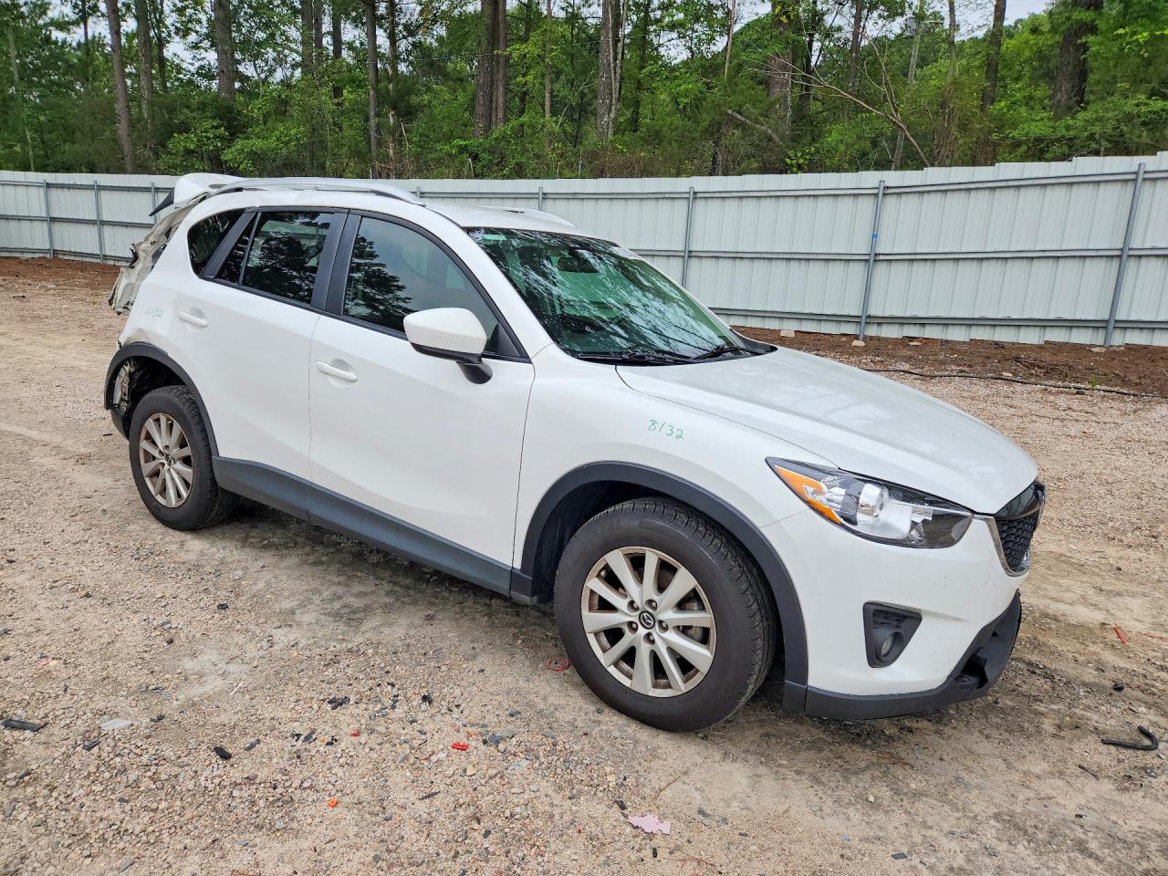 2013 Mazda Cx-5 Touring White vin: JM3KE2CE2D0133613
