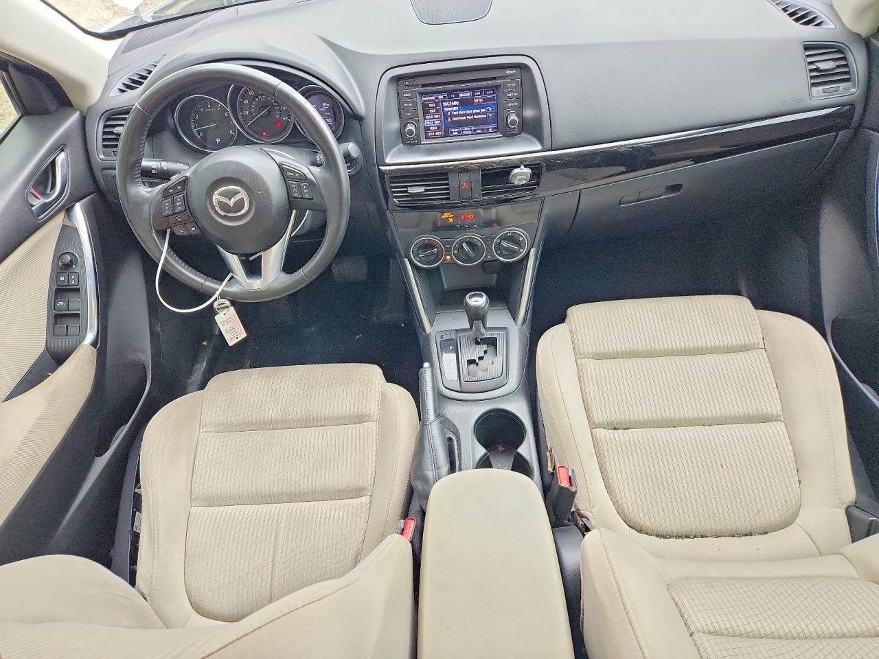2013 Mazda Cx-5 Touring White vin: JM3KE2CE2D0133613