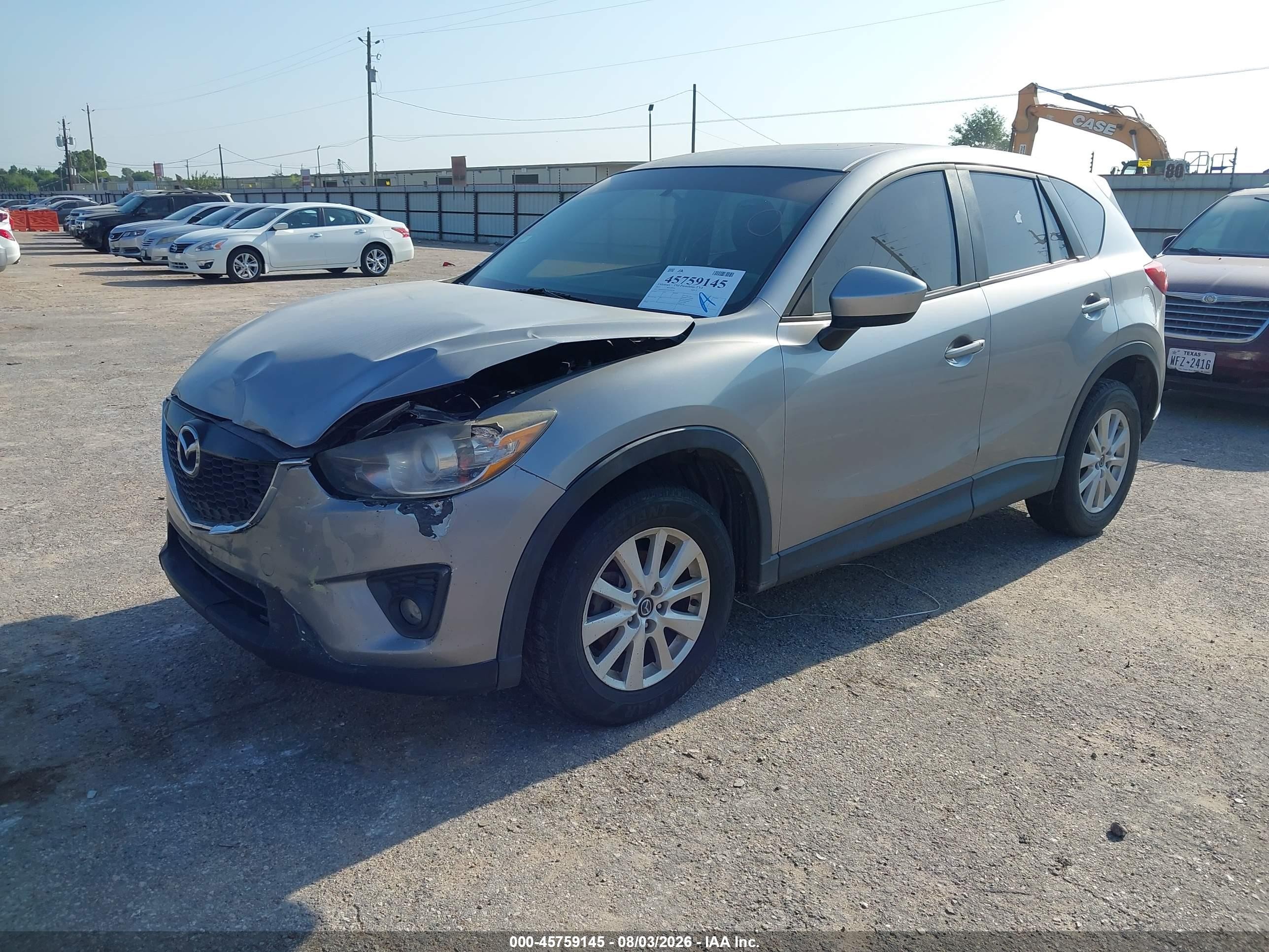 2013 Mazda Cx-5 Touring Silver vin: JM3KE2CE2D0136558