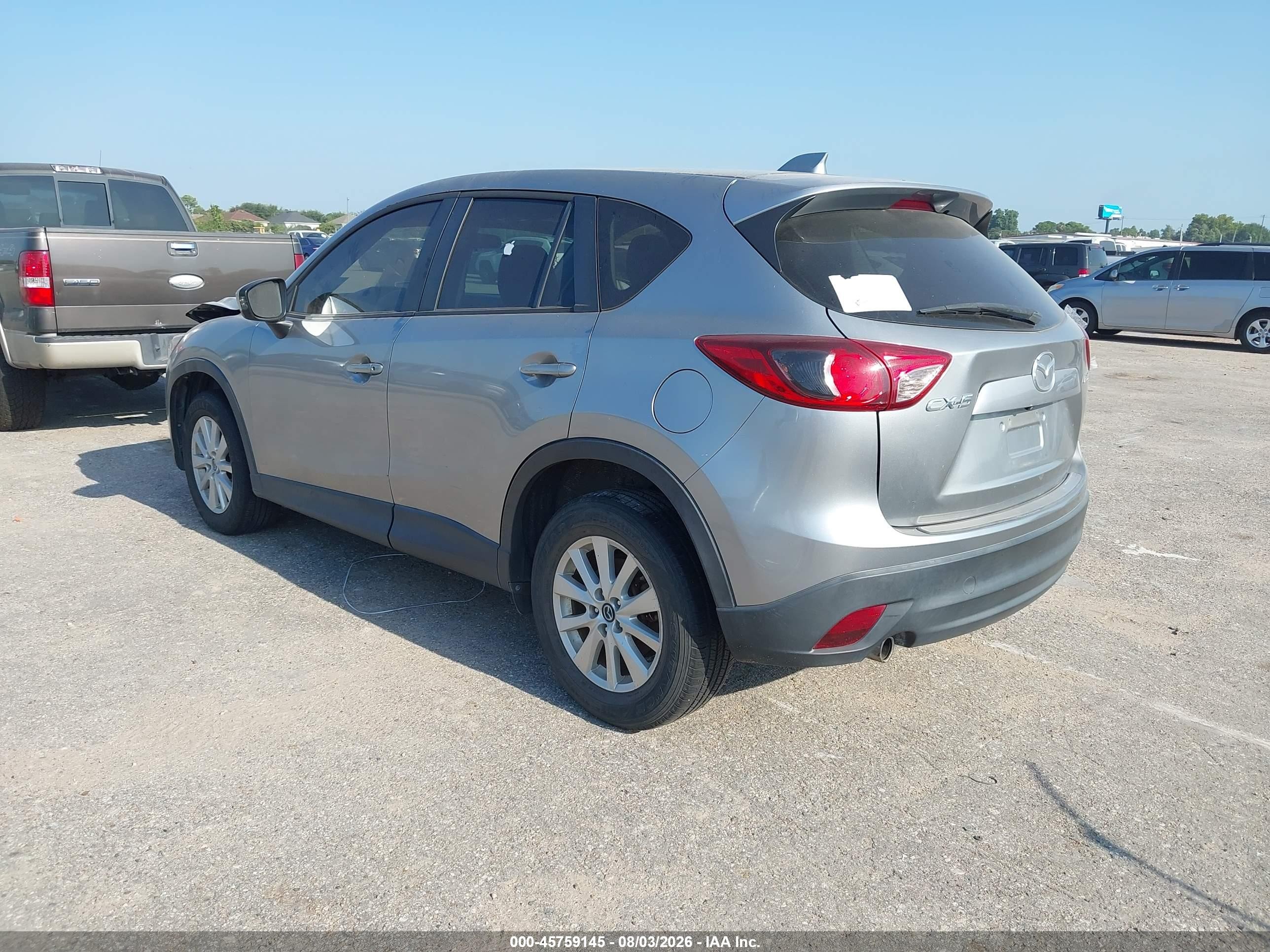 2013 Mazda Cx-5 Touring Silver vin: JM3KE2CE2D0136558