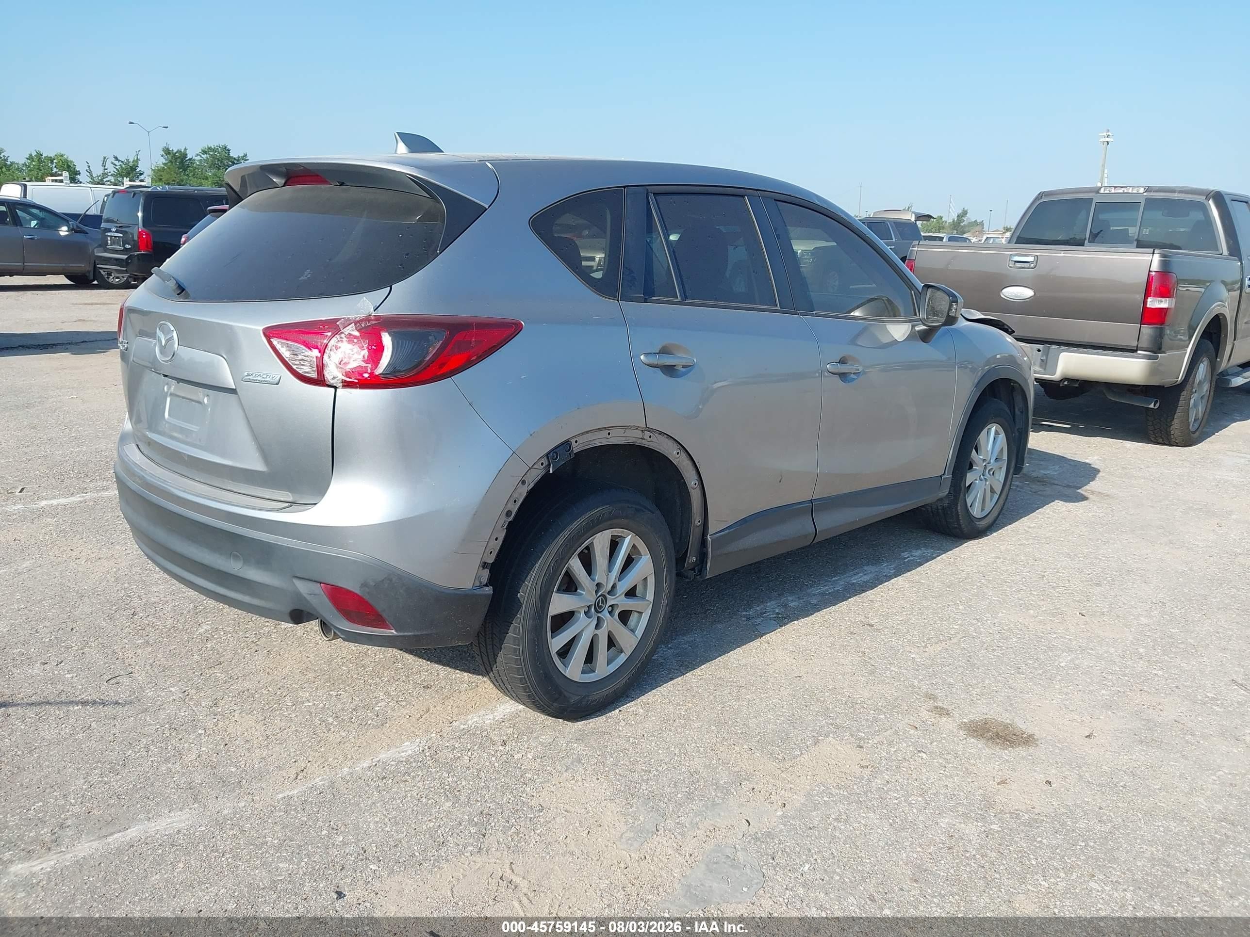 2013 Mazda Cx-5 Touring Silver vin: JM3KE2CE2D0136558