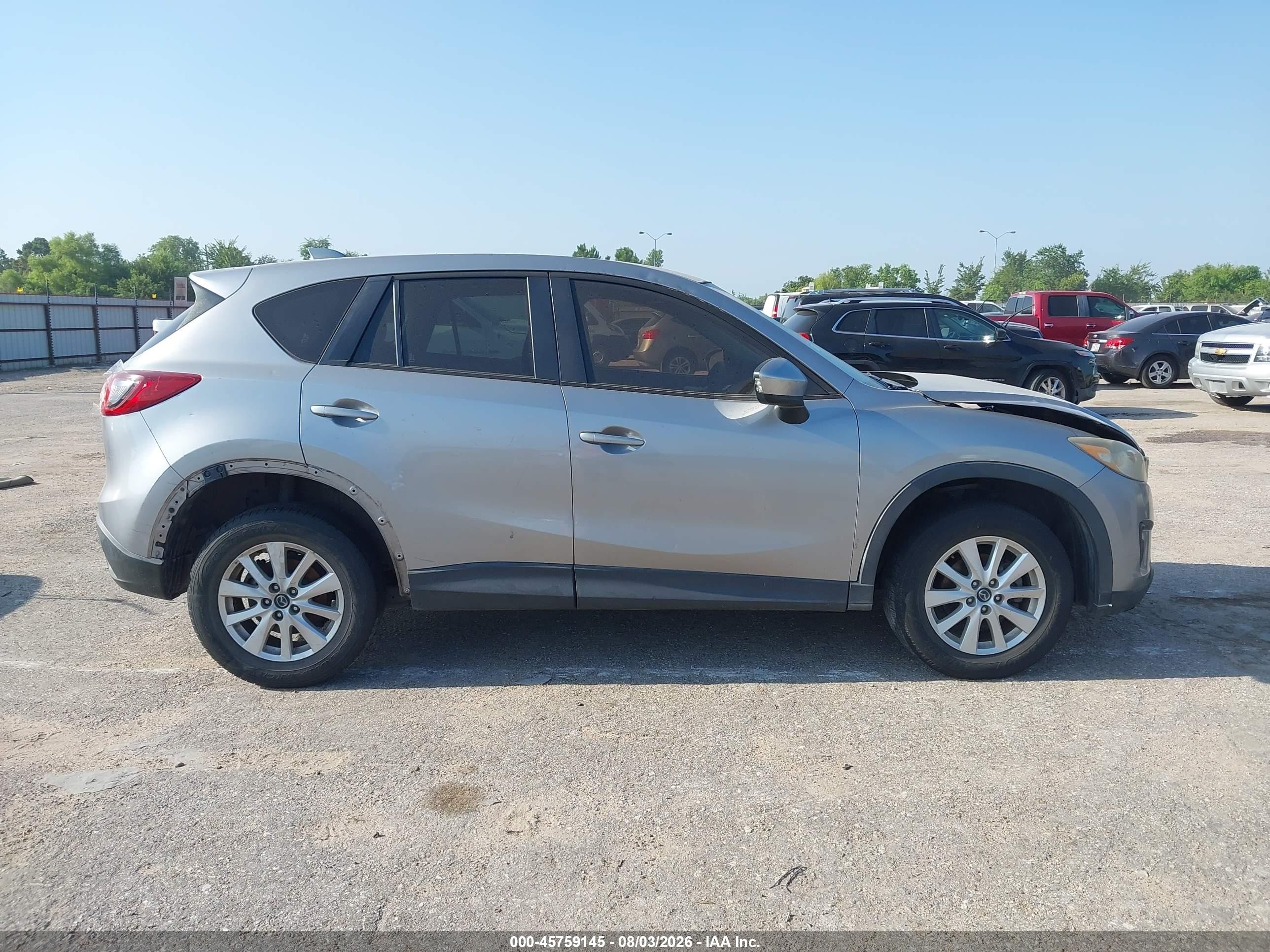 2013 Mazda Cx-5 Touring Silver vin: JM3KE2CE2D0136558