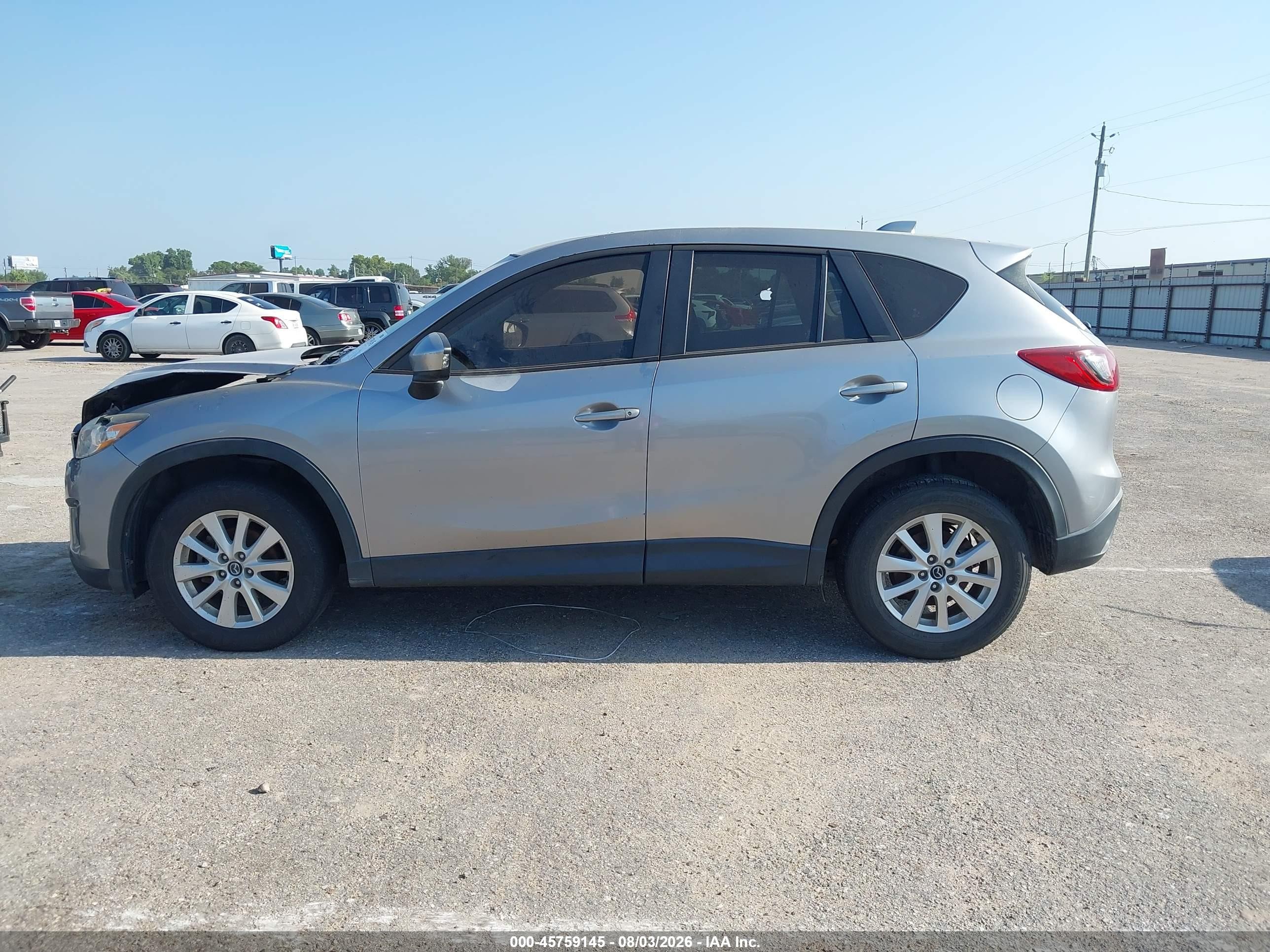 2013 Mazda Cx-5 Touring Silver vin: JM3KE2CE2D0136558