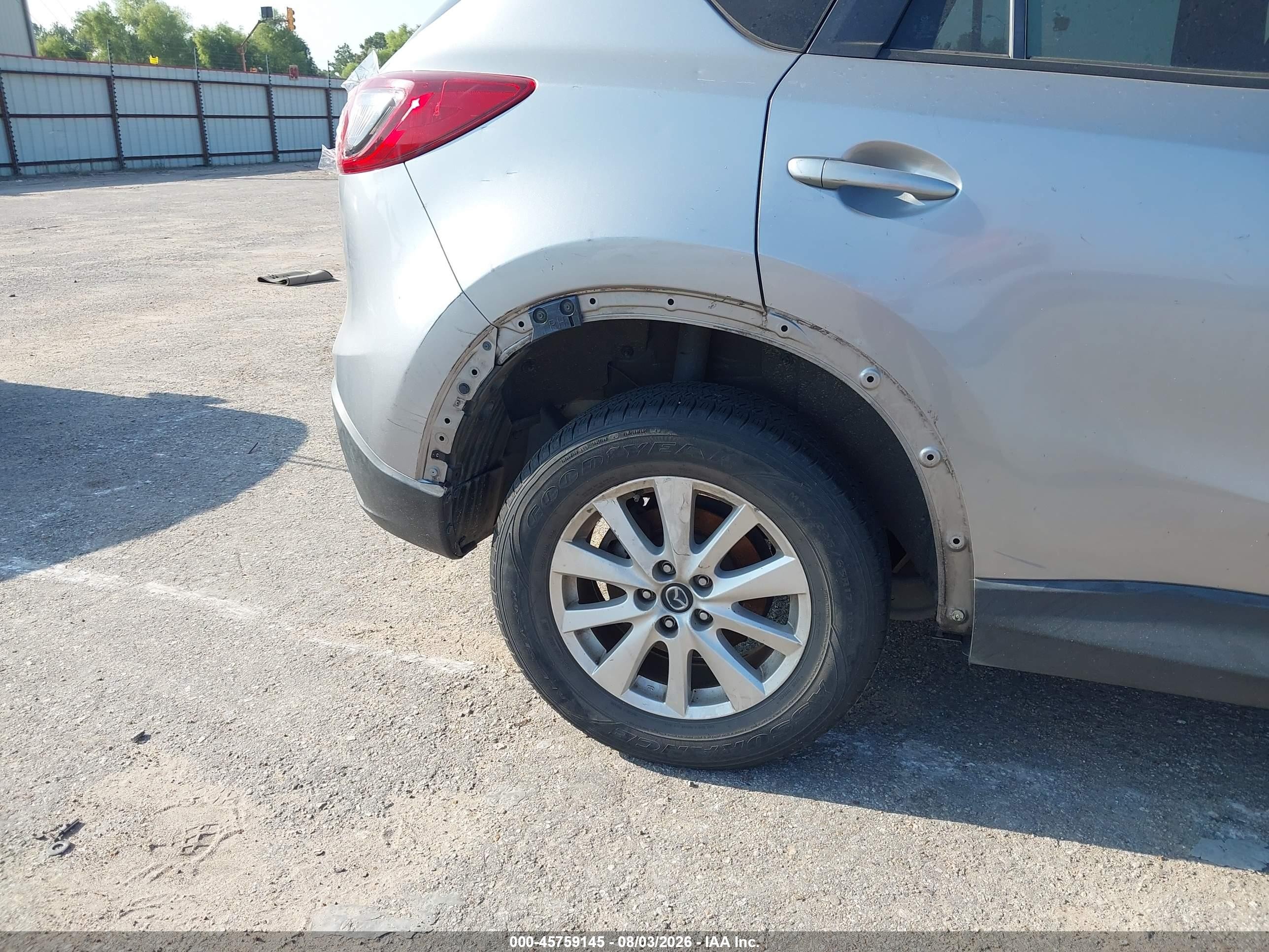 2013 Mazda Cx-5 Touring Silver vin: JM3KE2CE2D0136558