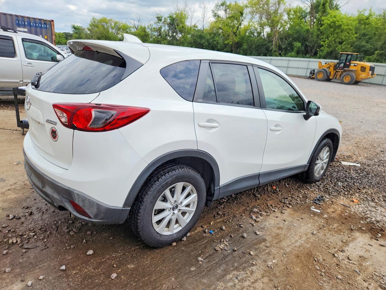 2013 Mazda Cx-5 Touring White vin: JM3KE2CE3D0139730