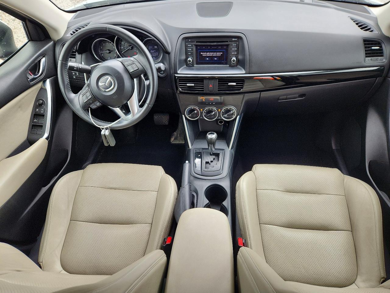 2013 Mazda Cx-5 Touring White vin: JM3KE2CE3D0139730