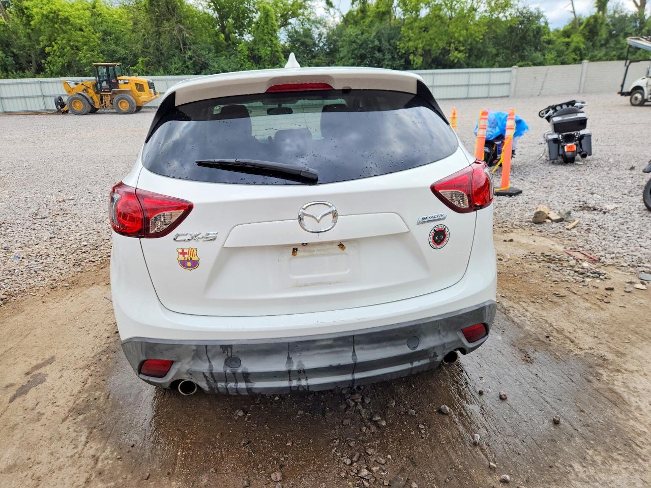 2013 Mazda Cx-5 Touring White vin: JM3KE2CE3D0139730