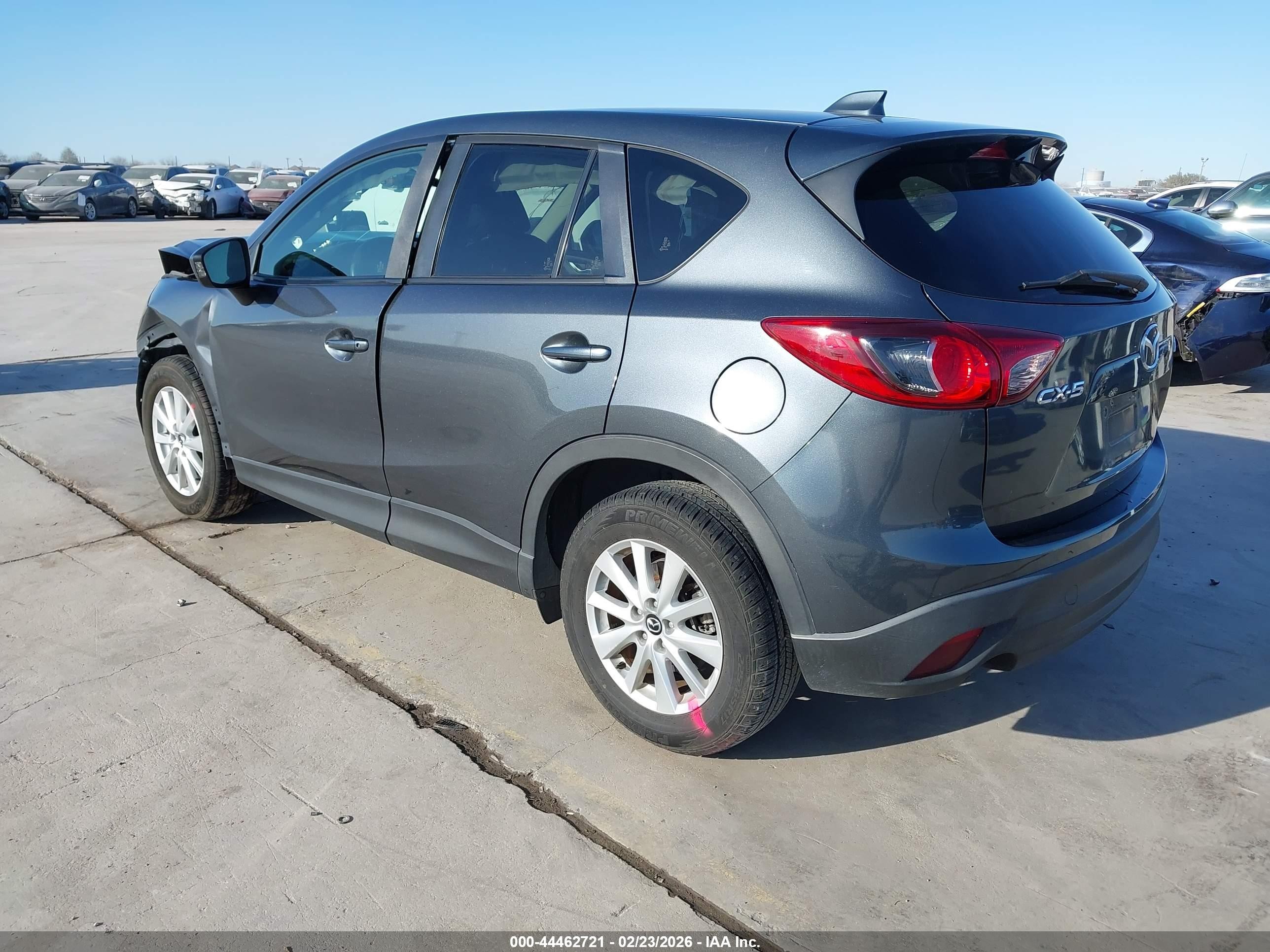 2013 Mazda Cx-5 Touring Gray vin: JM3KE2CE3D0147875