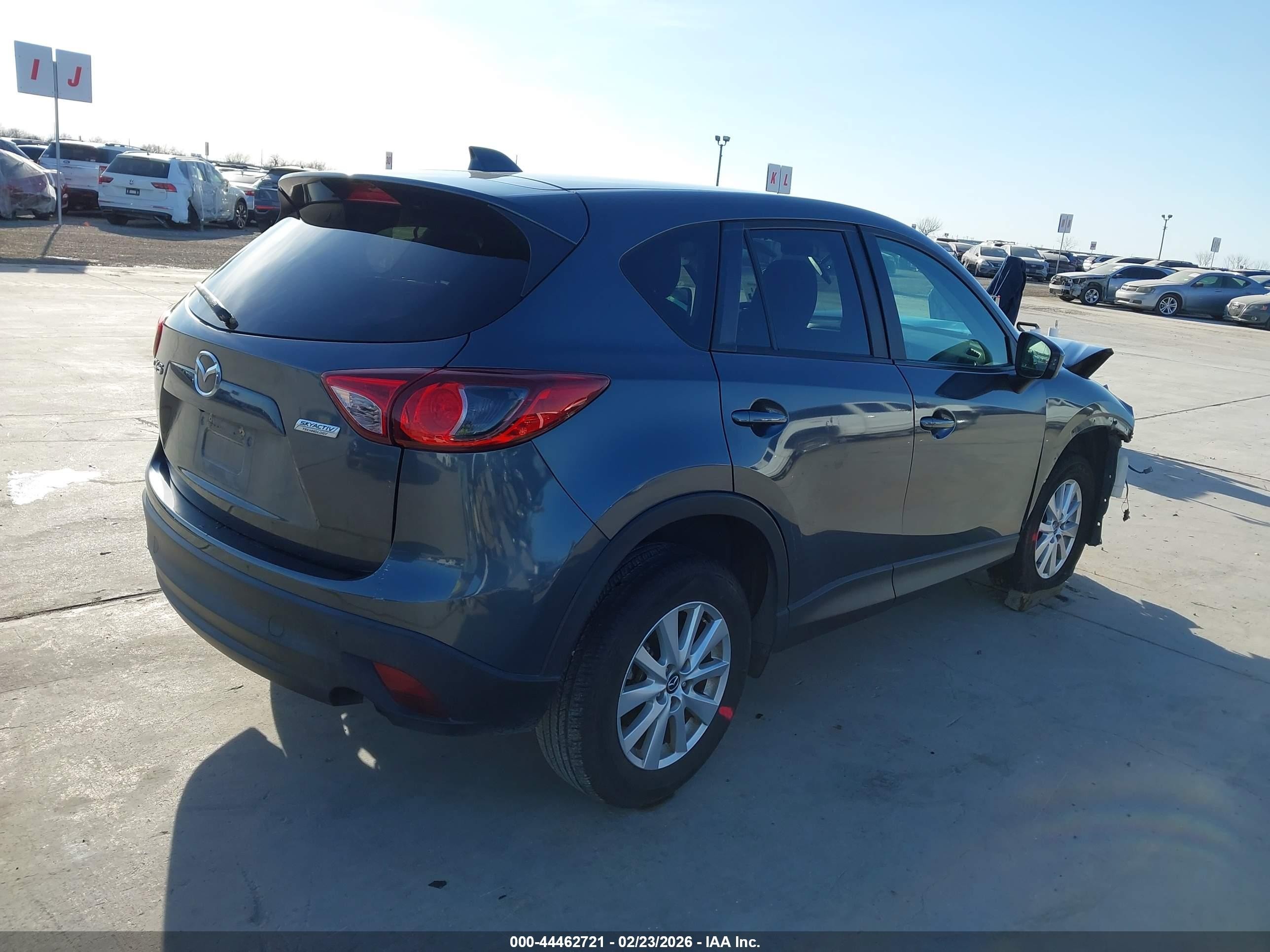 2013 Mazda Cx-5 Touring Gray vin: JM3KE2CE3D0147875
