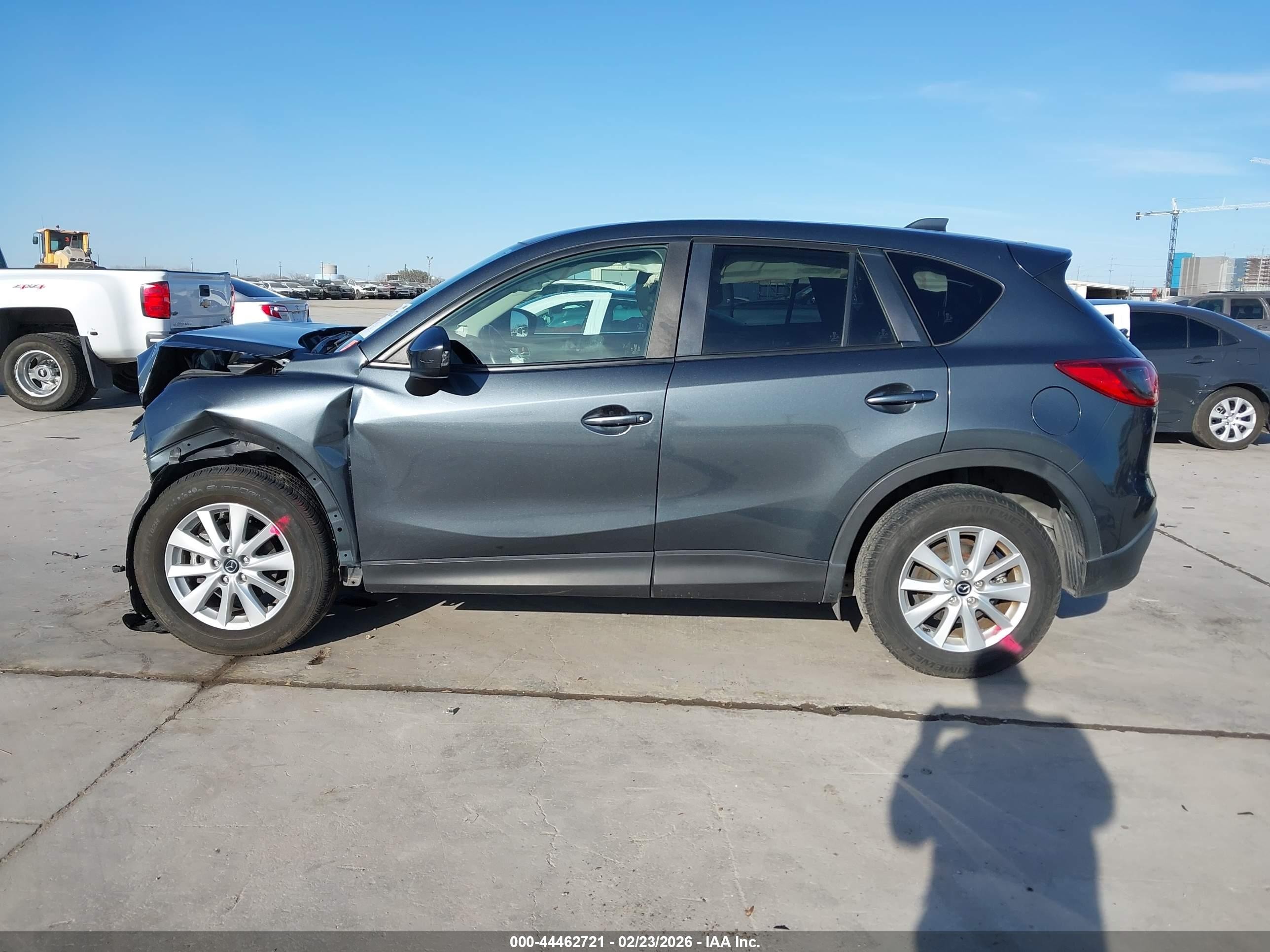 2013 Mazda Cx-5 Touring Gray vin: JM3KE2CE3D0147875