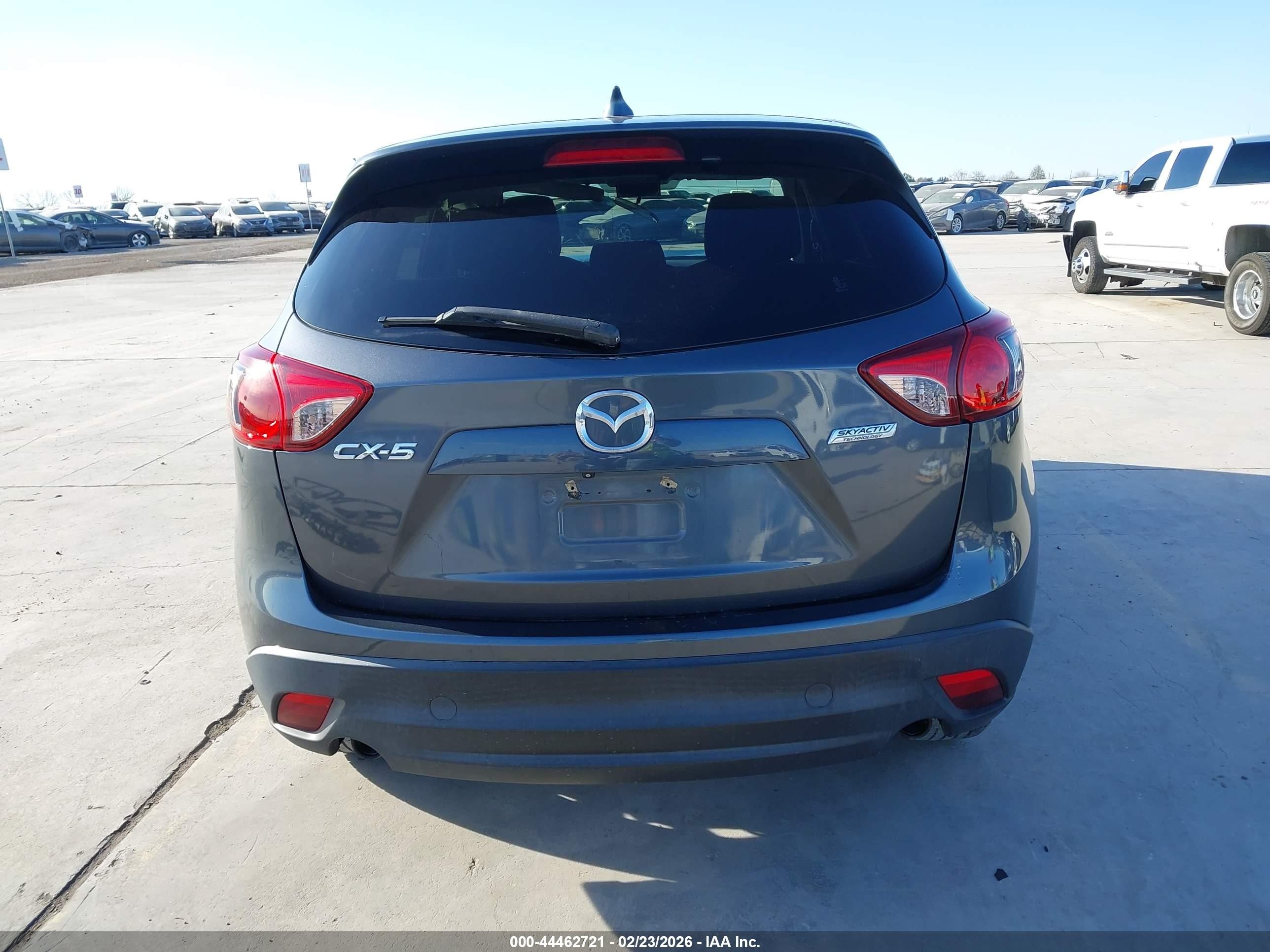 2013 Mazda Cx-5 Touring Gray vin: JM3KE2CE3D0147875