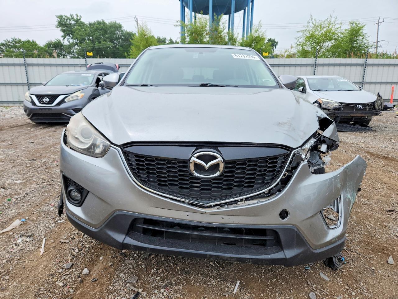 2013 Mazda Cx-5 Touring Серебряный vin: JM3KE2CE4D0138019