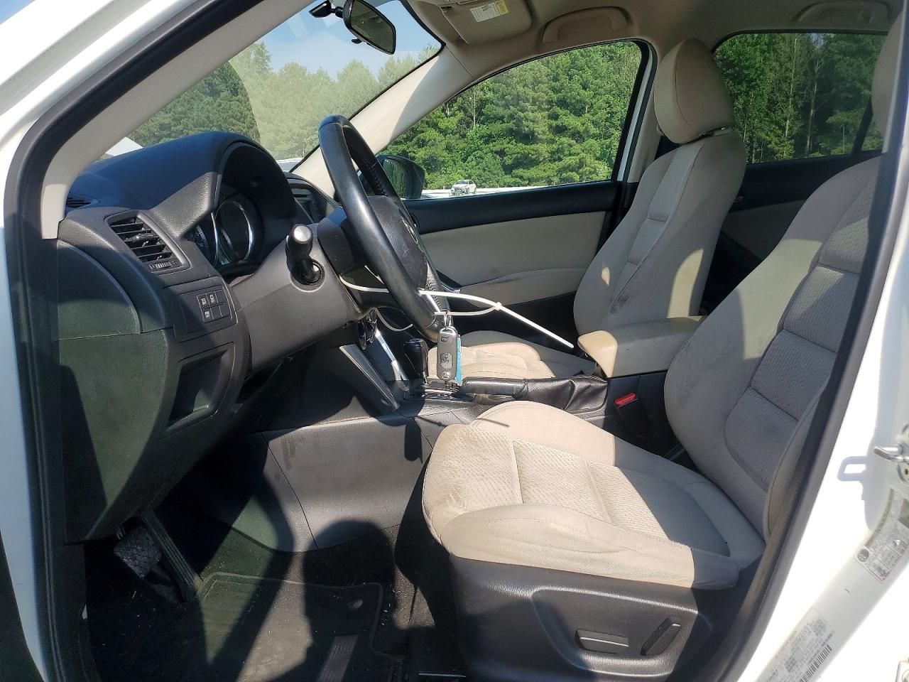 2013 Mazda Cx-5 Touring White vin: JM3KE2CE4D0139882