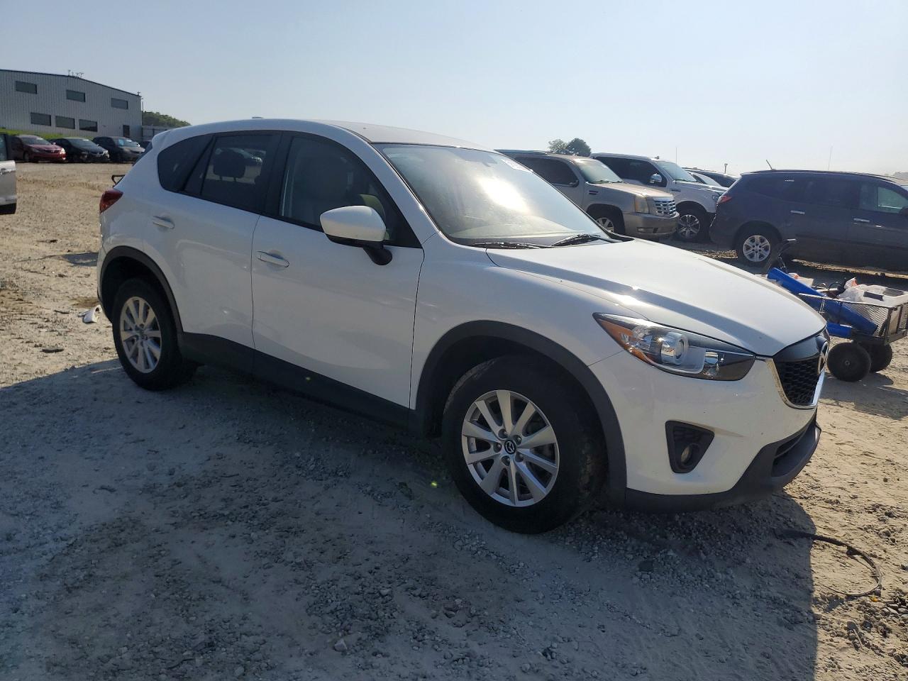 2013 Mazda Cx-5 Touring White vin: JM3KE2CE4D0139882