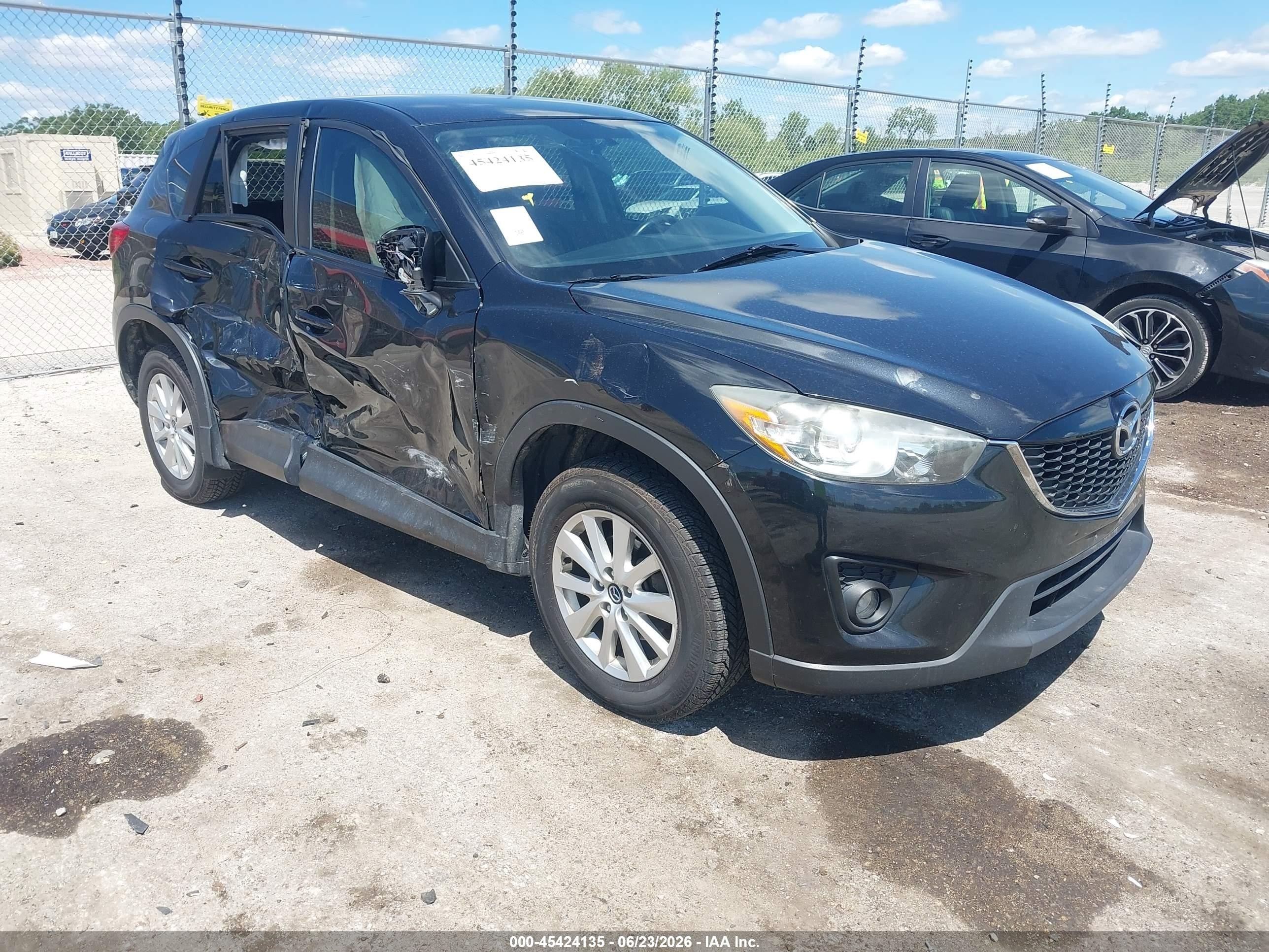 2013 Mazda Cx-5 Touring Black vin: JM3KE2CE4D0141762