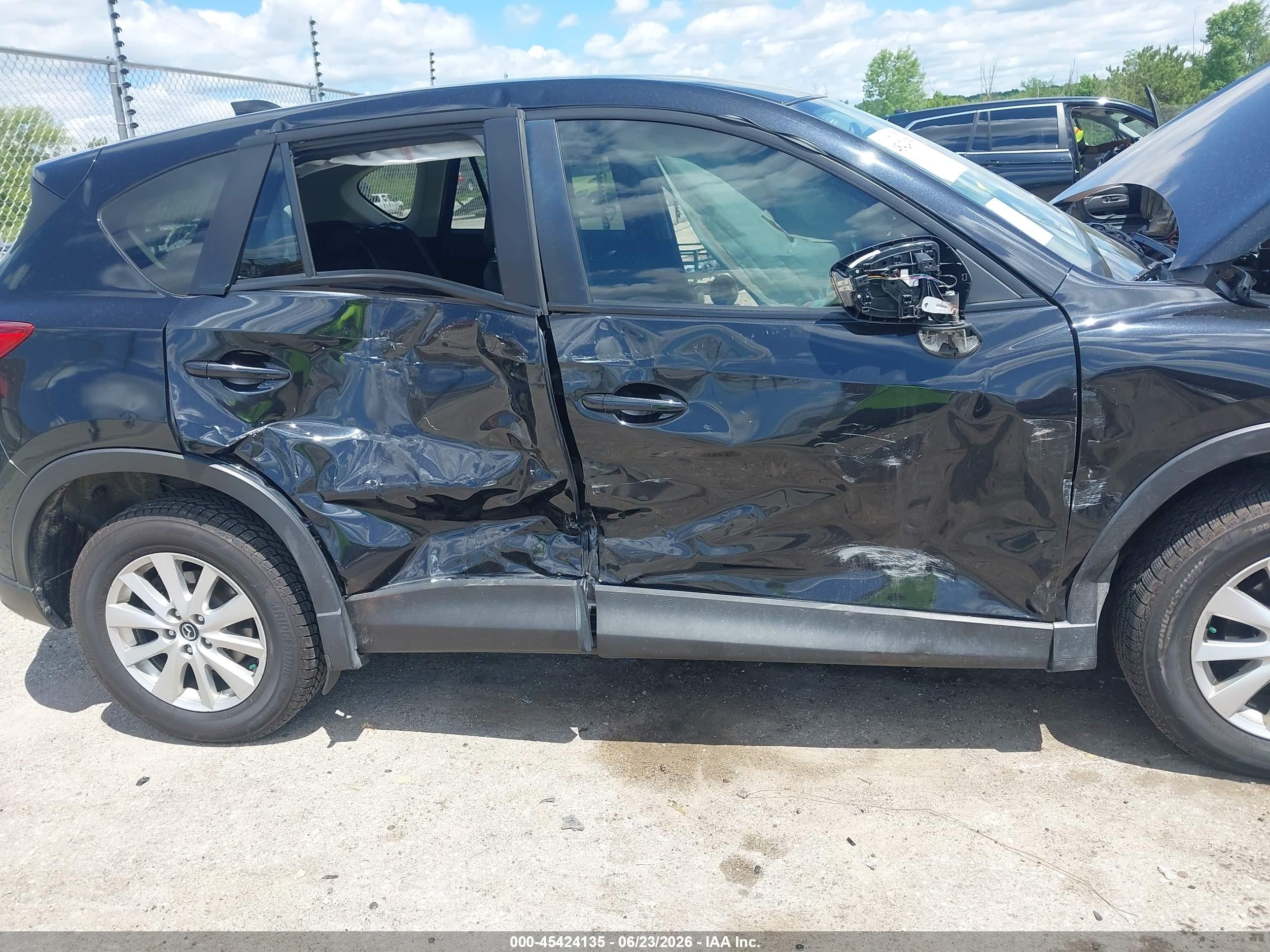 2013 Mazda Cx-5 Touring Black vin: JM3KE2CE4D0141762